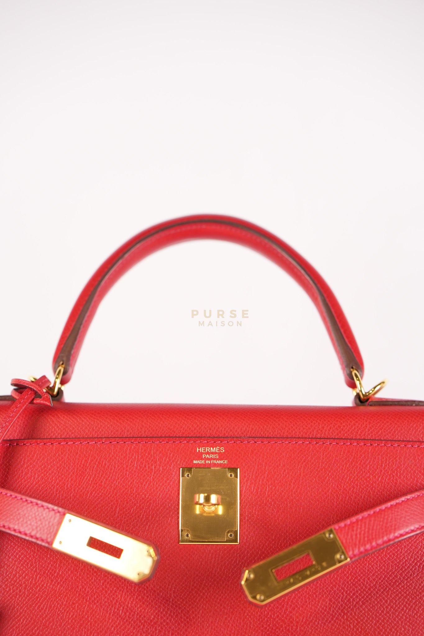 Kelly 28 Sellier Rogue Casaque Epsom Leather and Gold Hardware Stamp A (2017) | Purse Maison Luxury Bags Shop