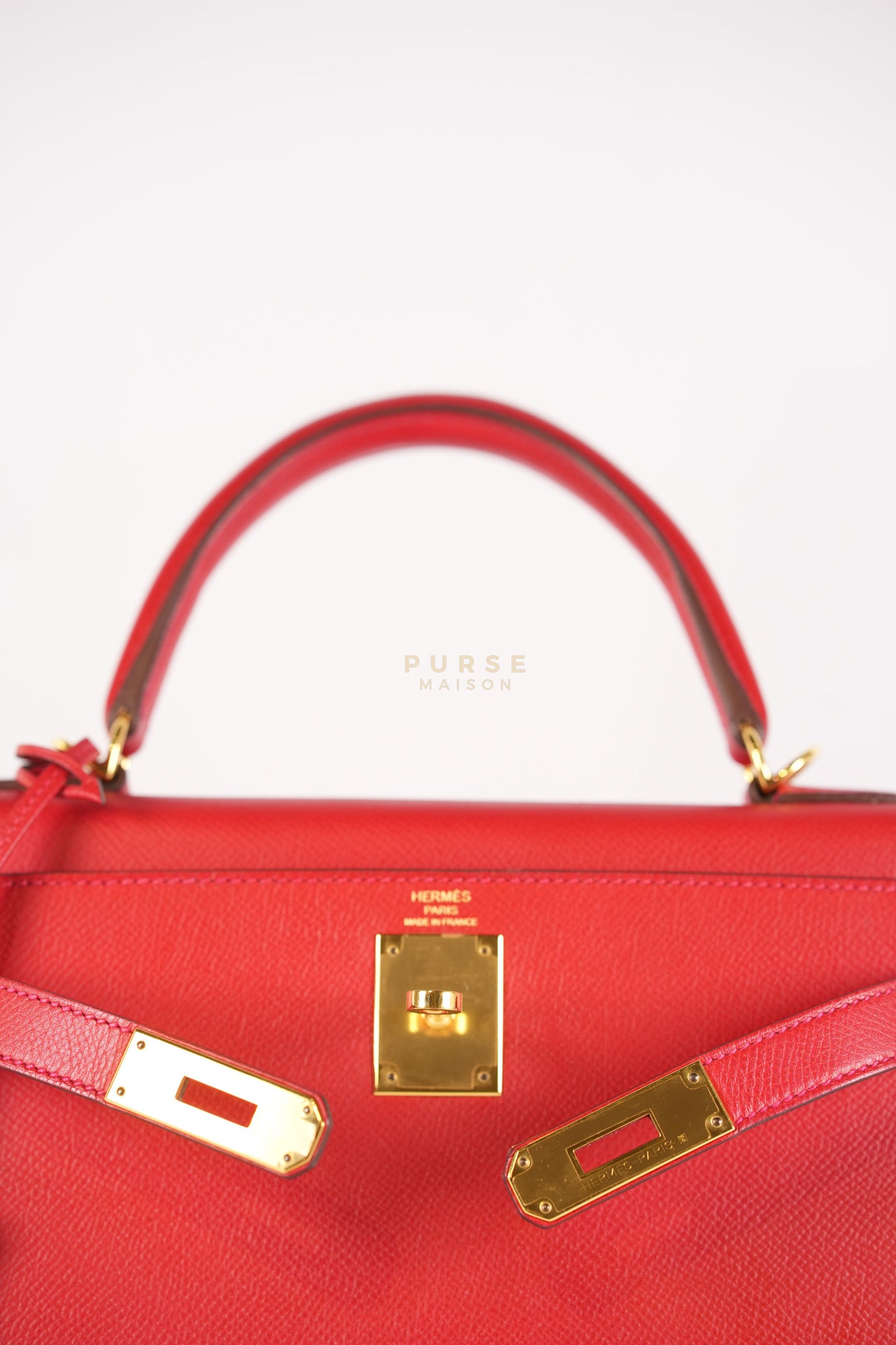 Kelly 28 Sellier Rogue Casaque Epsom Leather and Gold Hardware Stamp A (2017) | Purse Maison Luxury Bags Shop