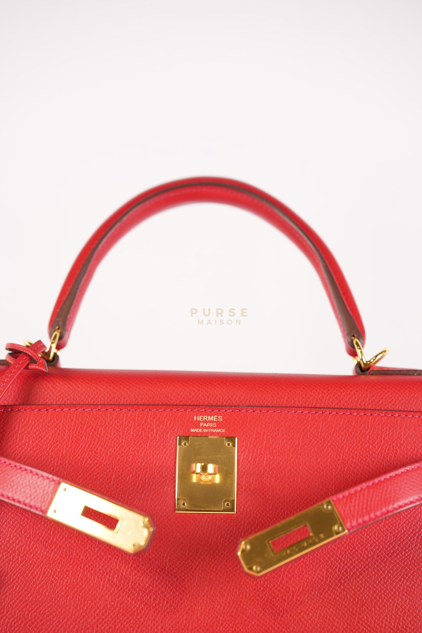 Kelly 28 Sellier Rogue Casaque Epsom Leather and Gold Hardware Stamp A (2017) | Purse Maison Luxury Bags Shop