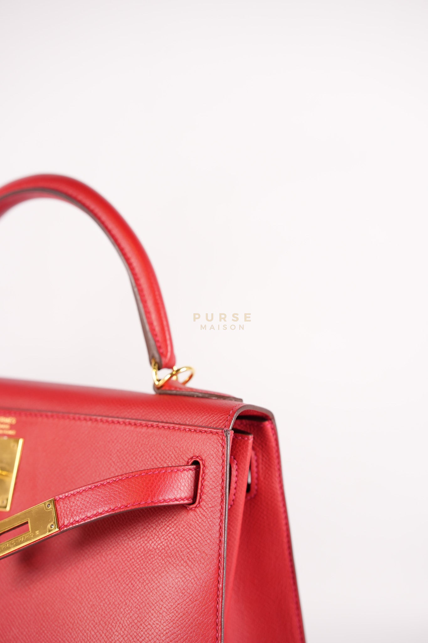 Kelly 28 Sellier Rogue Casaque Epsom Leather and Gold Hardware Stamp A (2017) | Purse Maison Luxury Bags Shop