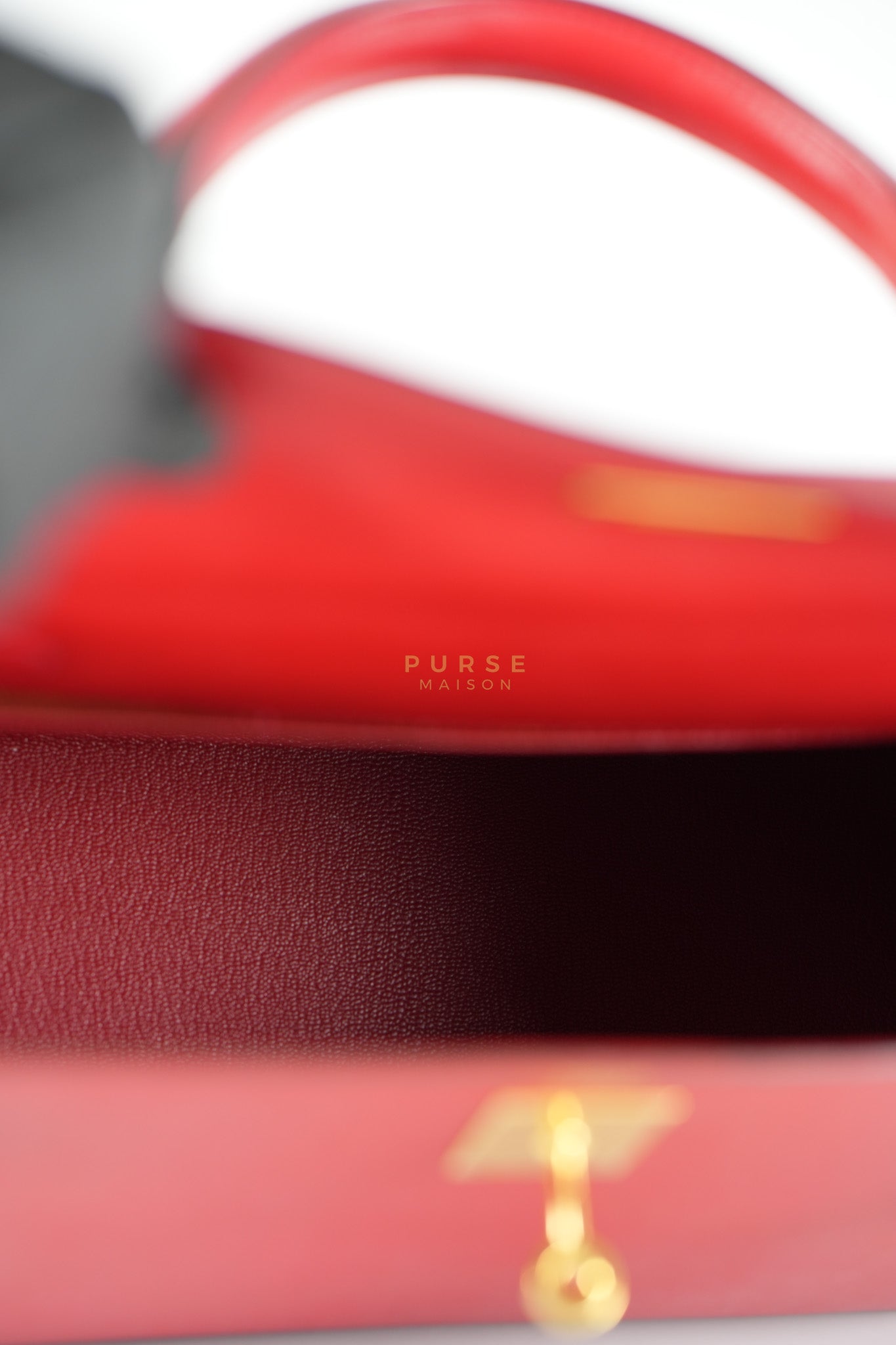 Kelly 28 Sellier Rogue Casaque Epsom Leather and Gold Hardware Stamp A (2017) | Purse Maison Luxury Bags Shop