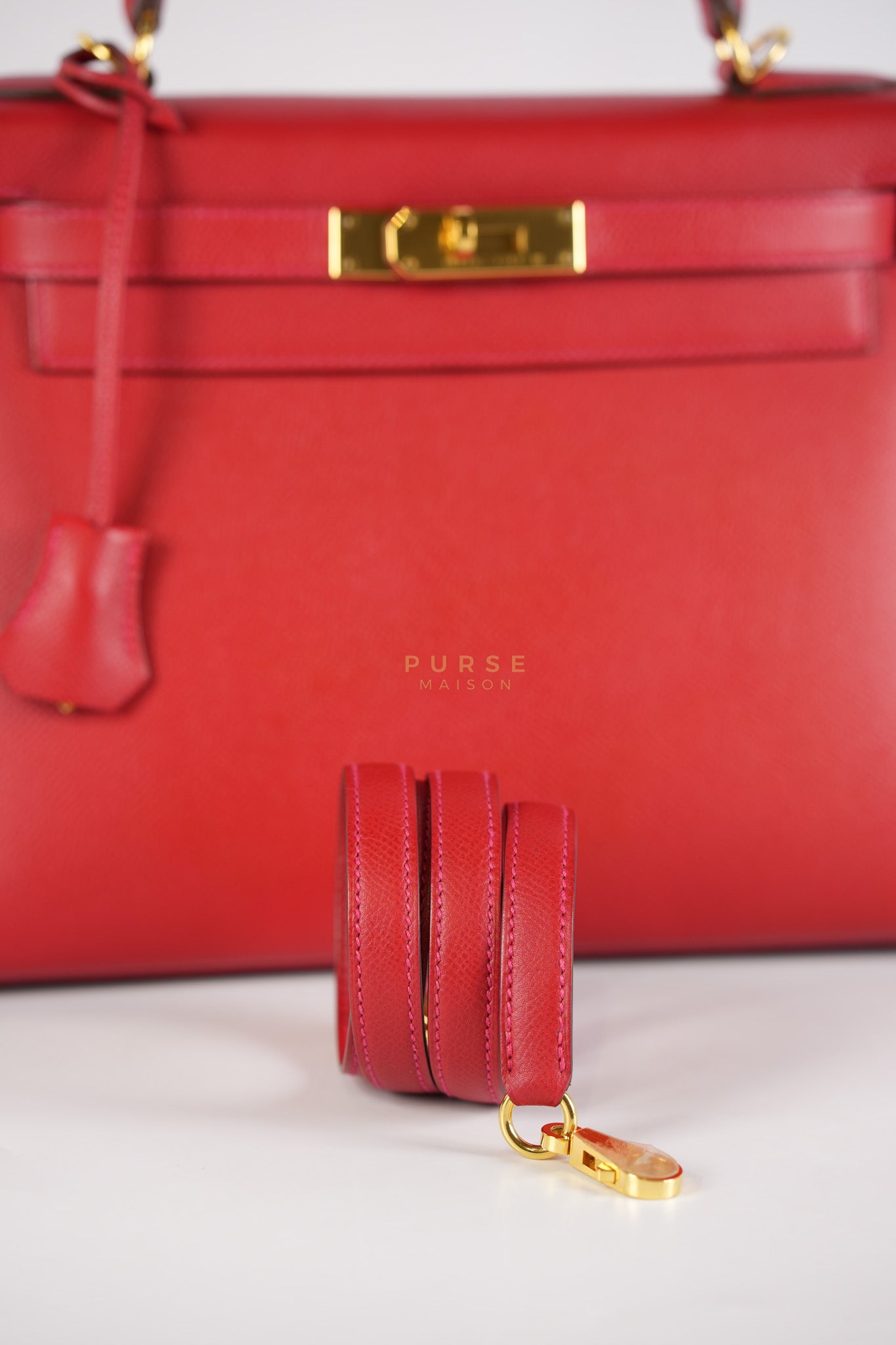 Kelly 28 Sellier Rogue Casaque Epsom Leather and Gold Hardware Stamp A (2017) | Purse Maison Luxury Bags Shop