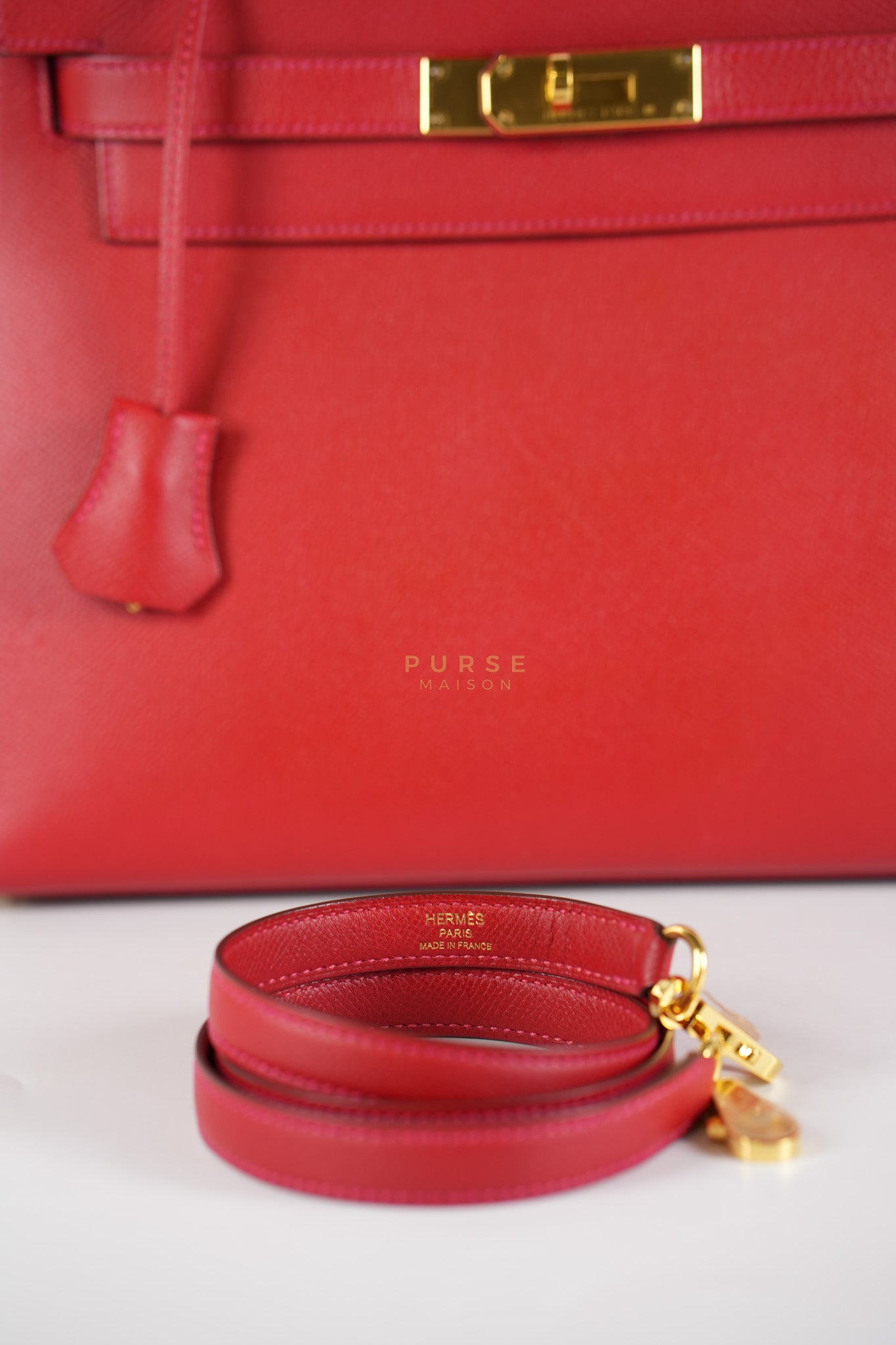 Kelly 28 Sellier Rogue Casaque Epsom Leather and Gold Hardware Stamp A (2017) | Purse Maison Luxury Bags Shop