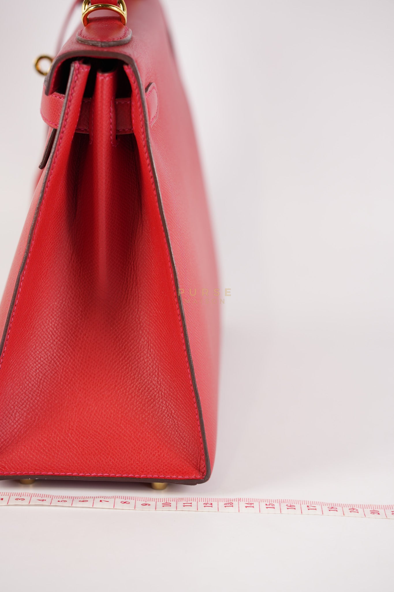 Kelly 28 Sellier Rogue Casaque Epsom Leather and Gold Hardware Stamp A (2017) | Purse Maison Luxury Bags Shop