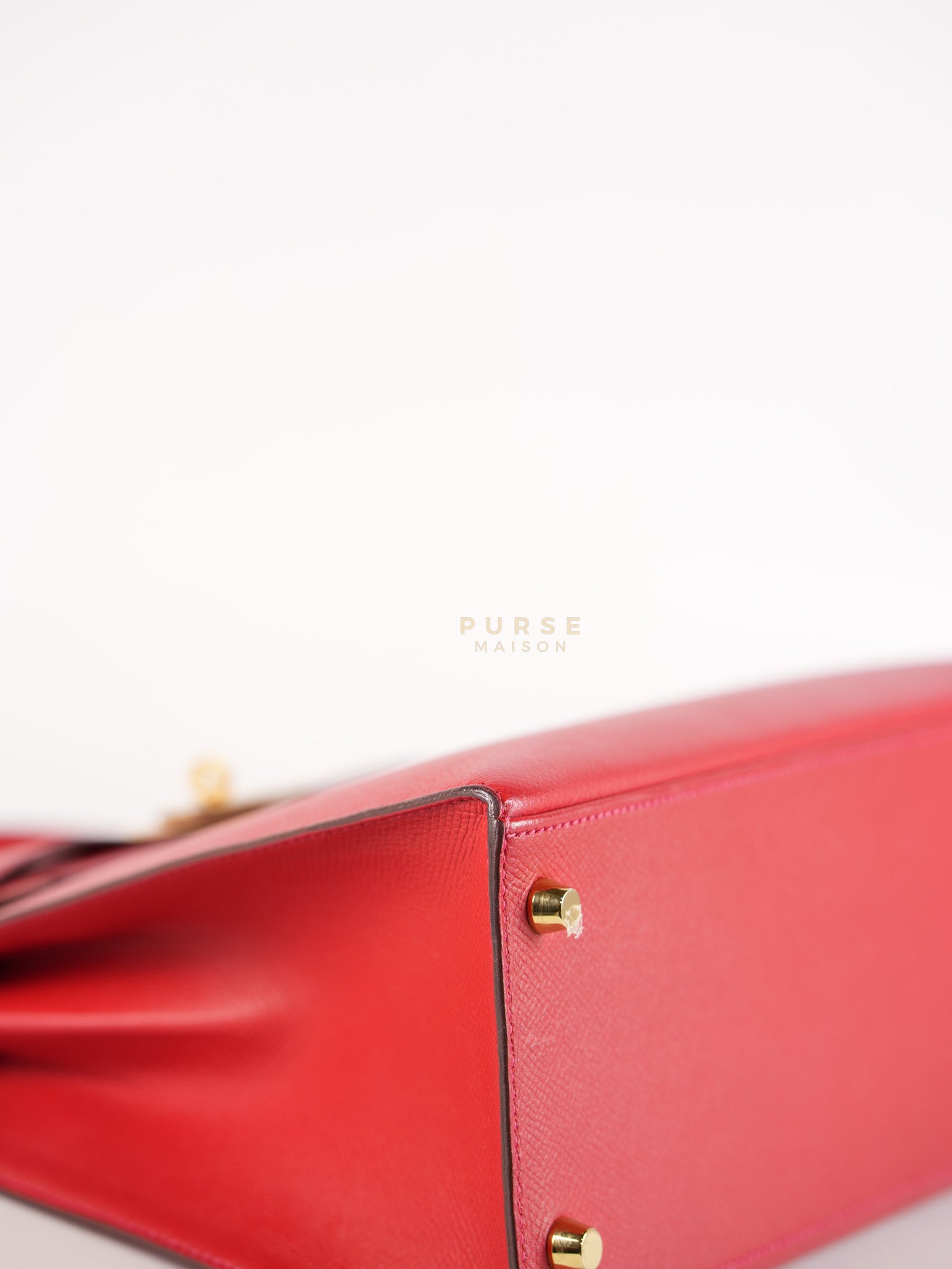 Kelly 28 Sellier Rogue Casaque Epsom Leather and Gold Hardware Stamp A (2017) | Purse Maison Luxury Bags Shop