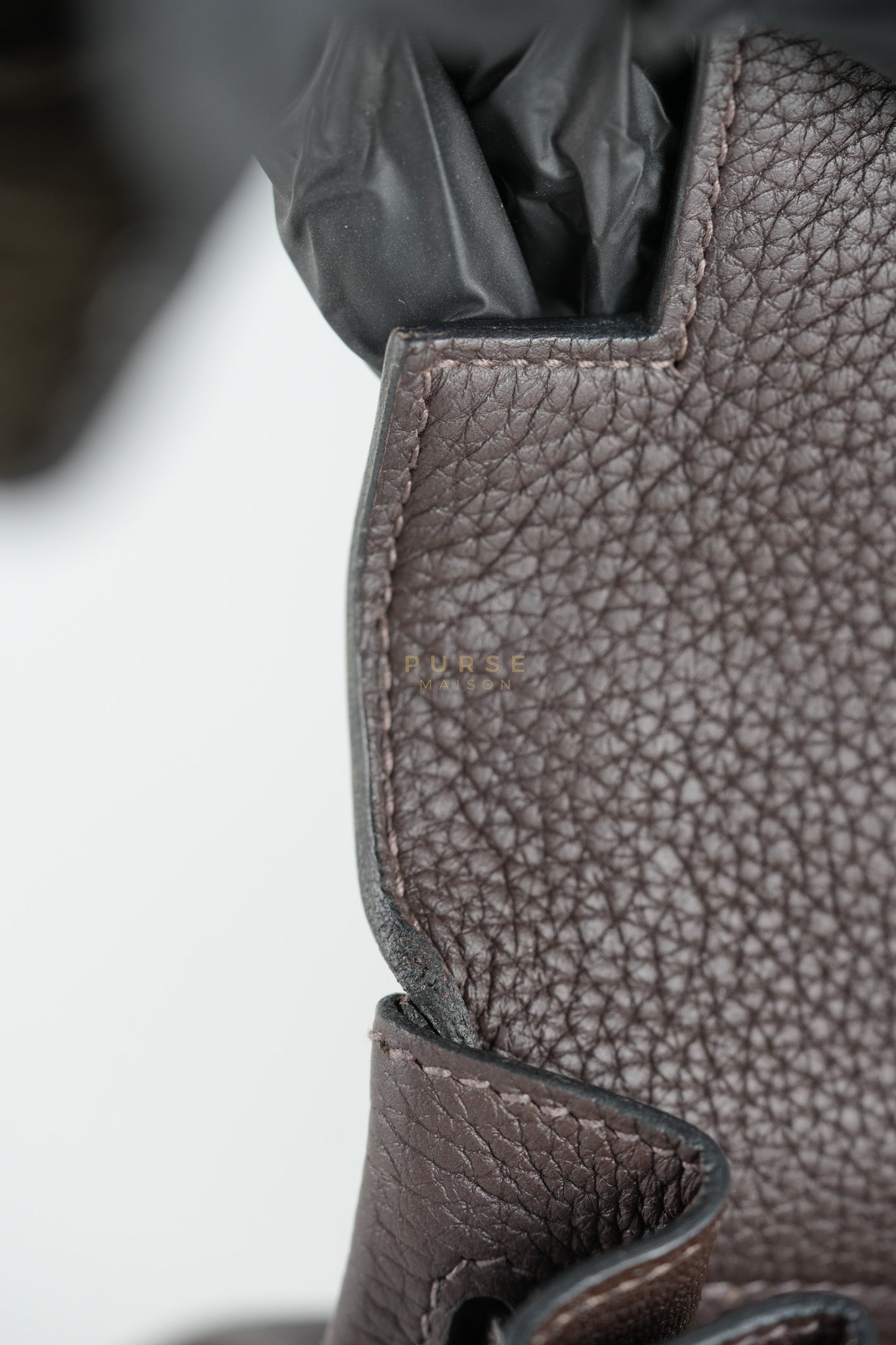 Kelly 32 Chocolate Togo Leather Gold Hardware Stamp D (2019) | Purse Maison Luxury Bags Shop