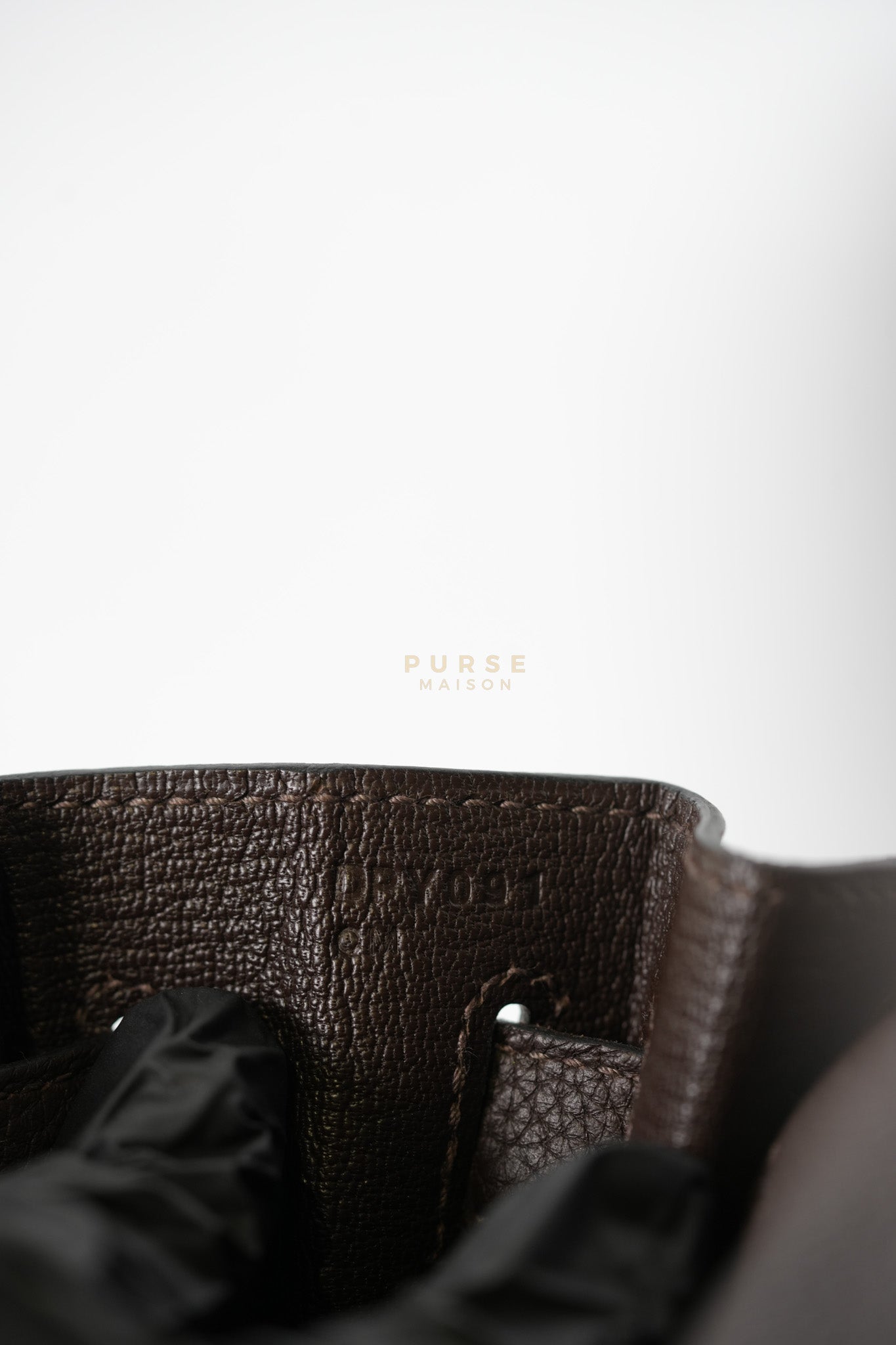 Kelly 32 Chocolate Togo Leather Gold Hardware Stamp D (2019) | Purse Maison Luxury Bags Shop