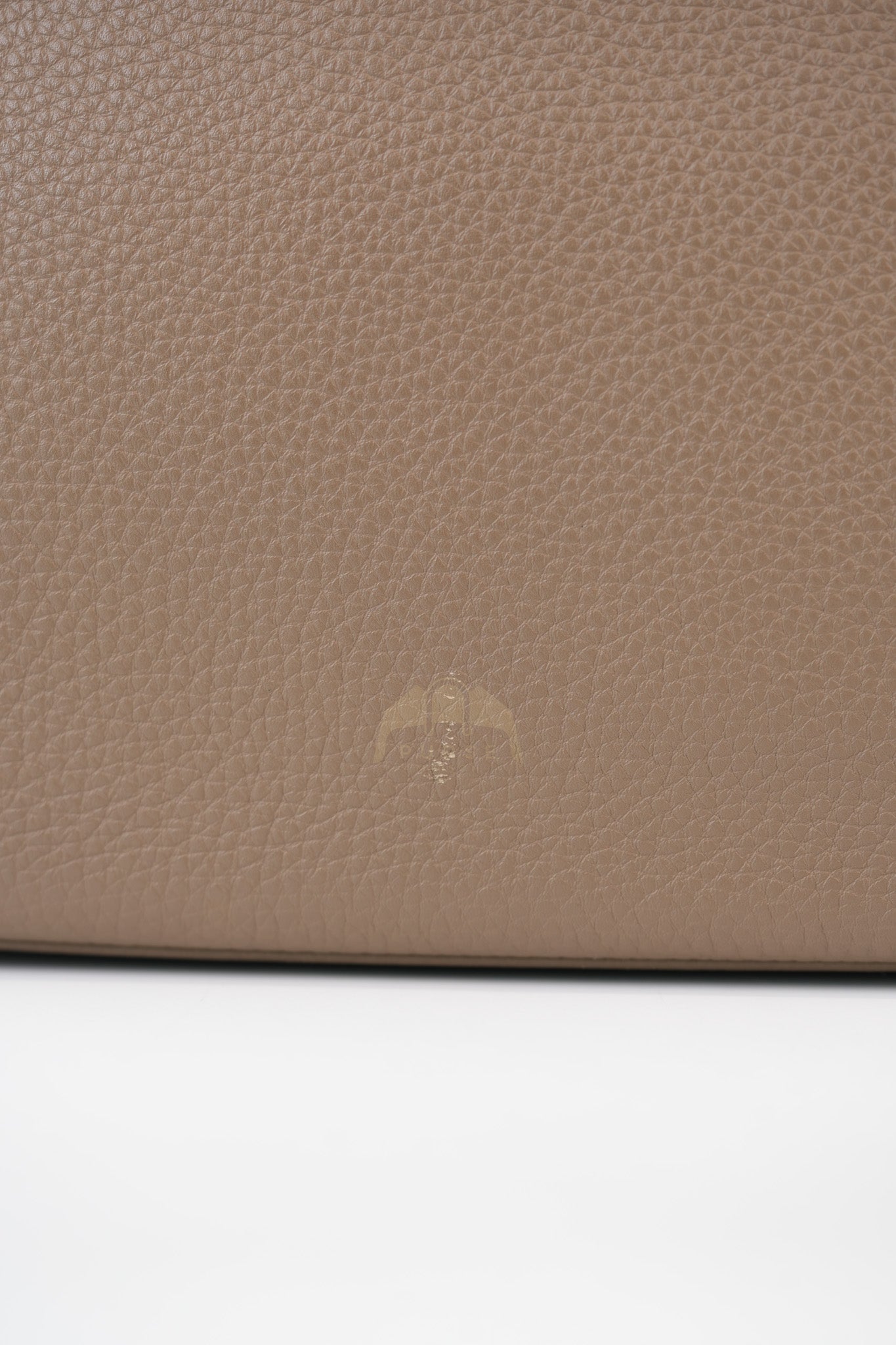 Kelly 32 Etoupe in Togo Leather and Palladium Hardware Stamp Square Q (2013) | Purse Maison Luxury Bags Shop