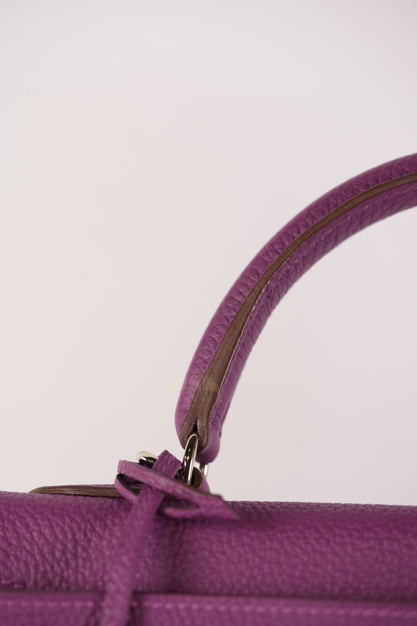 Kelly 32 Retourne in Anemone Togo Leather Palladium Hardware Stamp R Square(2014) | Purse Maison Luxury Bags Shop