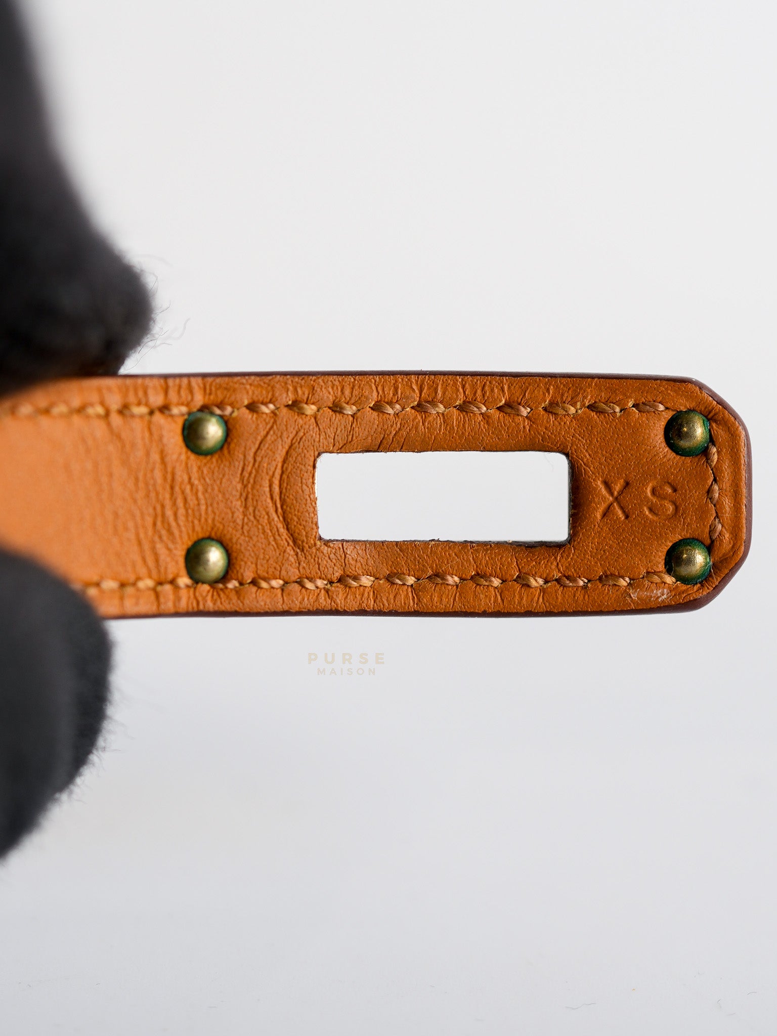 Kelly Double Tour Bracelet Palladium Hardware Stamp Square R | Purse Maison Luxury Bags Shop