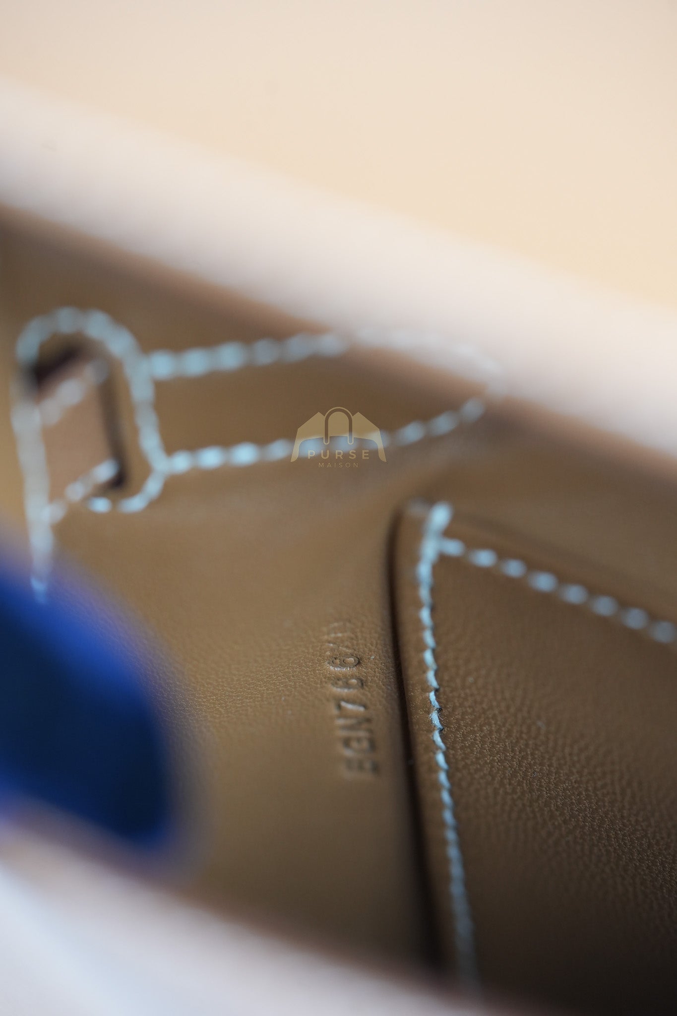 Kelly Elan in Gold in Veau Madame Leather and Gold Hardware Stamp B (2023) | Purse Maison Luxury Bags Shop