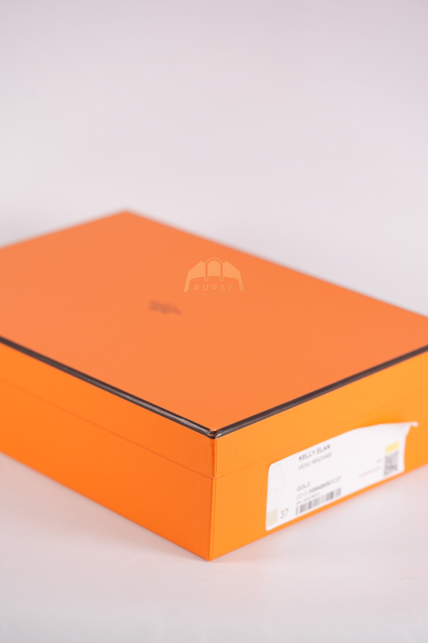 Kelly Elan in Gold in Veau Madame Leather and Gold Hardware Stamp B (2023) | Purse Maison Luxury Bags Shop