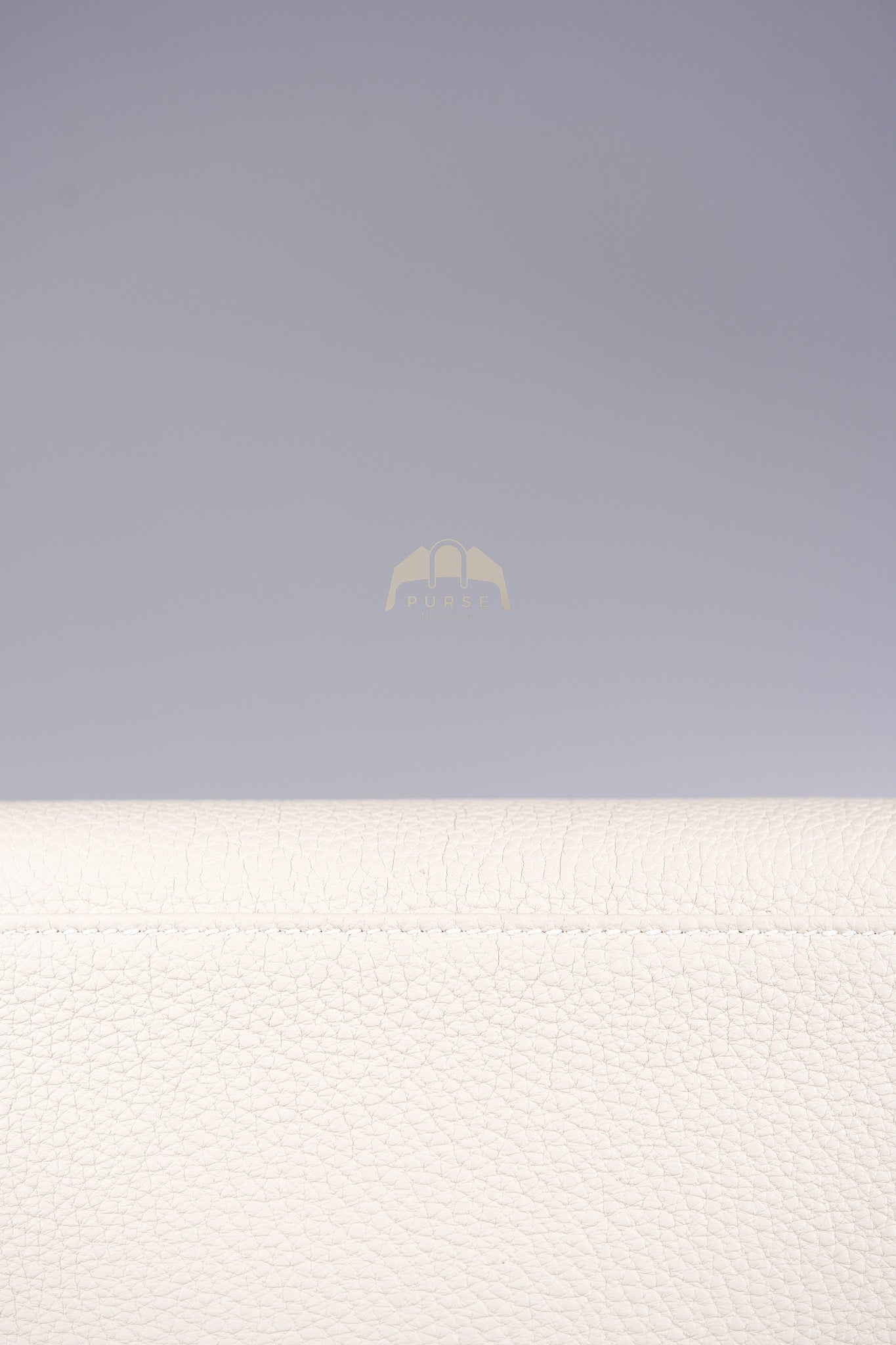 Kelly II Retourne 28 in Craie Togo Leather Palladium Hardware Stamp K(2025) | Purse Maison Luxury Bags Shop