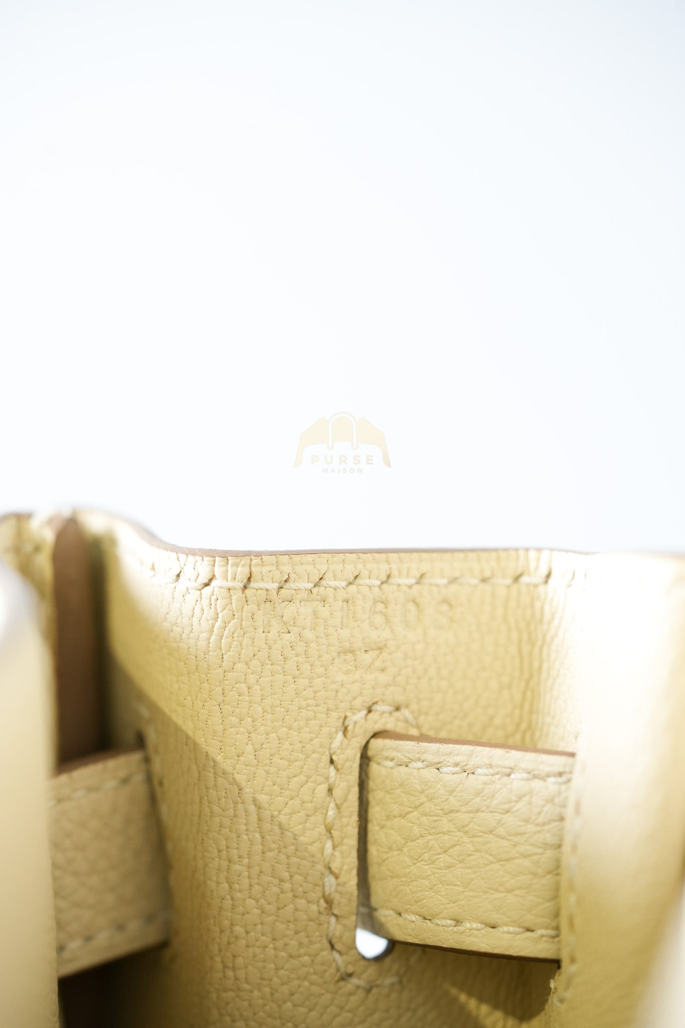 Kelly II Retourne 28 in Craie Togo Leather Palladium Hardware Stamp K(2025) | Purse Maison Luxury Bags Shop