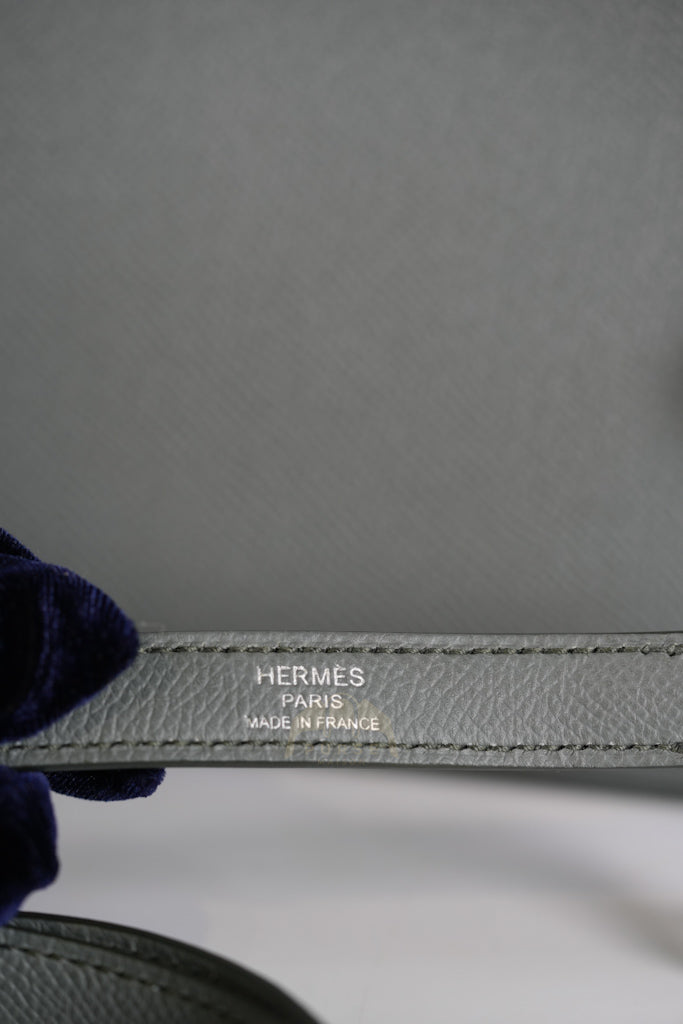 Kelly II Sellier 28 in Vert Amande Epsom Leather Palladium Hardware Stamp D(2019) | Purse Maison Luxury Bags Shop