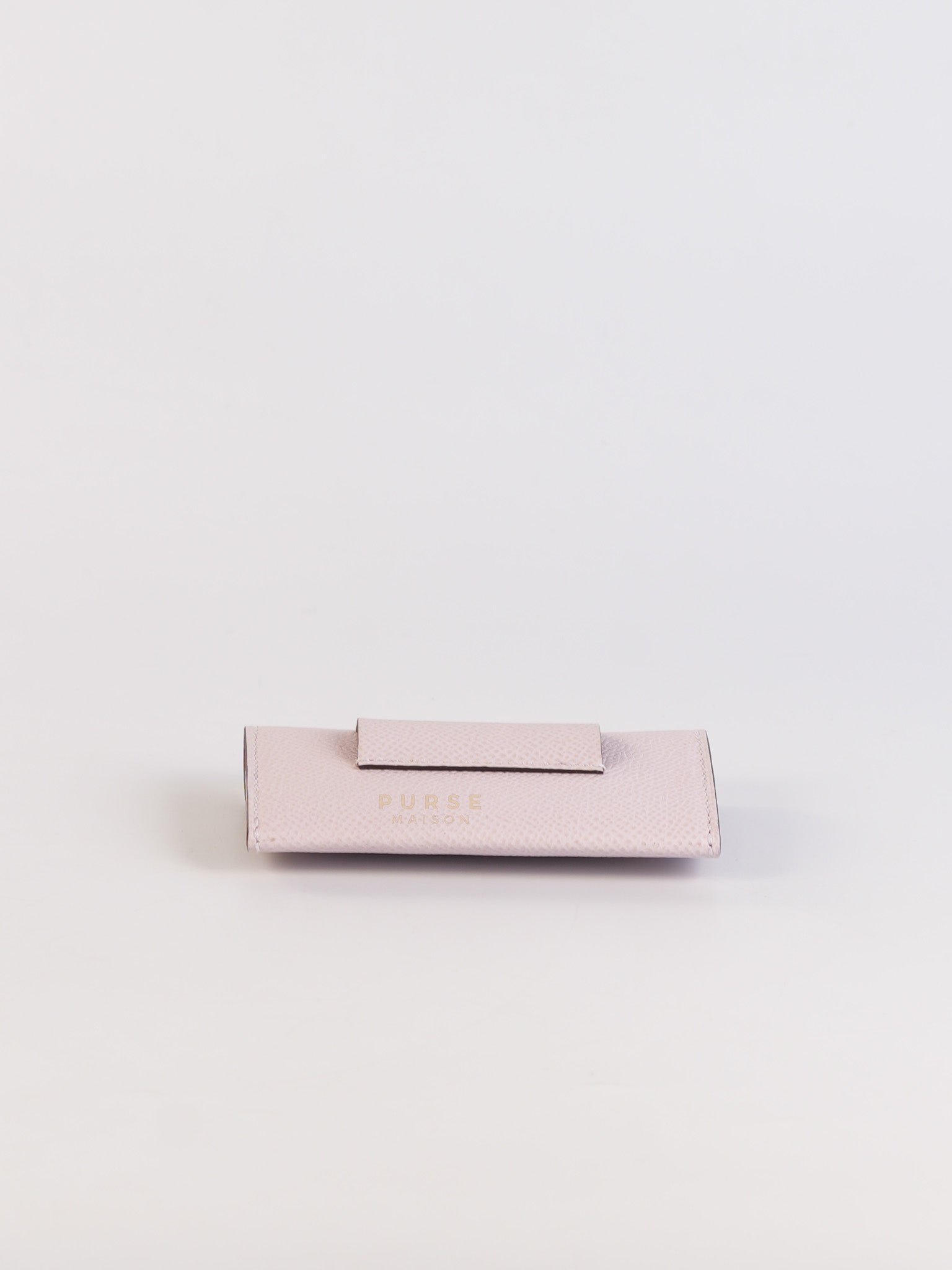Kelly Pocket Belt Mauve Pale Epsom in Gold Hardware Stamp W (2024) | Purse Maison Luxury Bags Shop