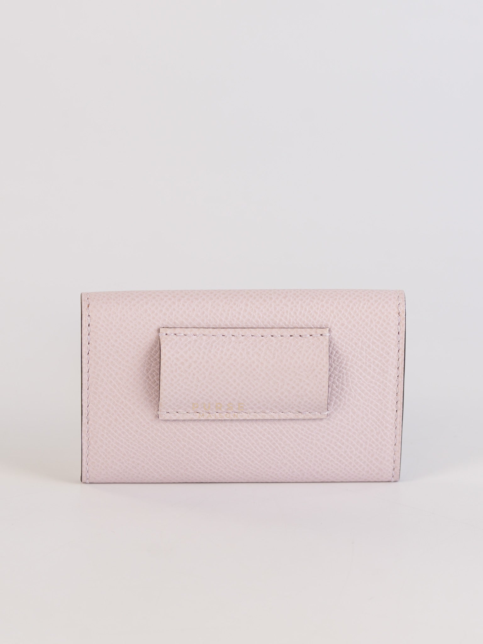 Kelly Pocket Belt Mauve Pale Epsom in Gold Hardware Stamp W (2024) | Purse Maison Luxury Bags Shop