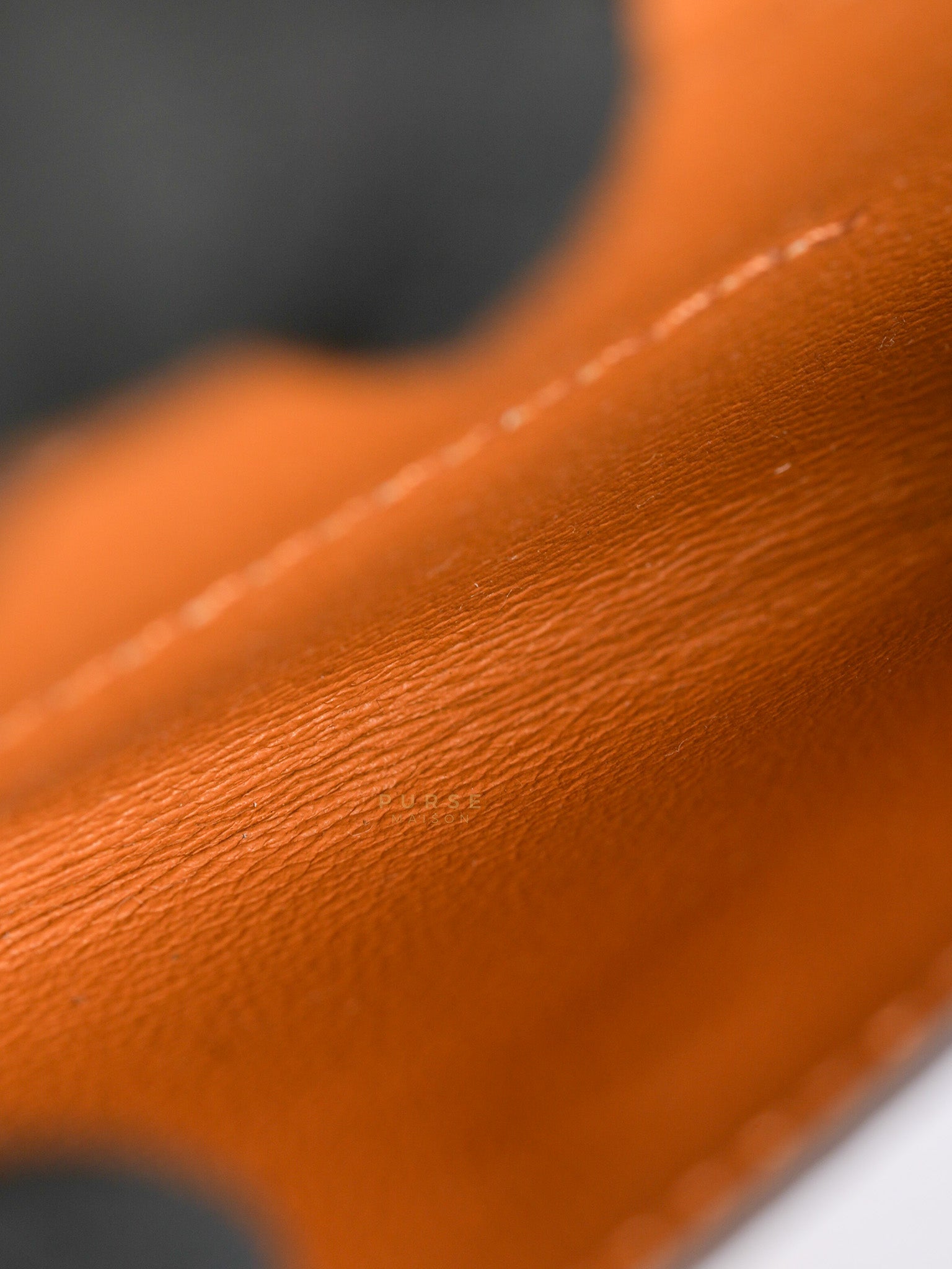 Kelly Pocket Belt Mauve Pale Epsom in Gold Hardware Stamp W (2024) | Purse Maison Luxury Bags Shop