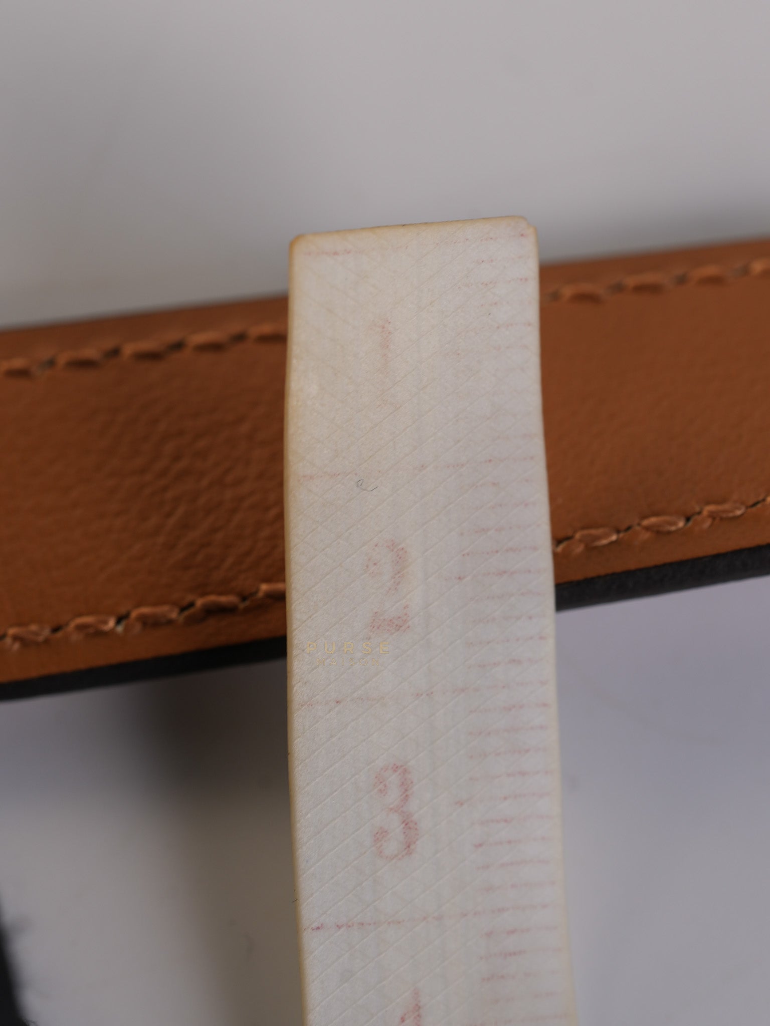 Kelly Pocket Belt Mauve Pale Epsom in Gold Hardware Stamp W (2024) | Purse Maison Luxury Bags Shop