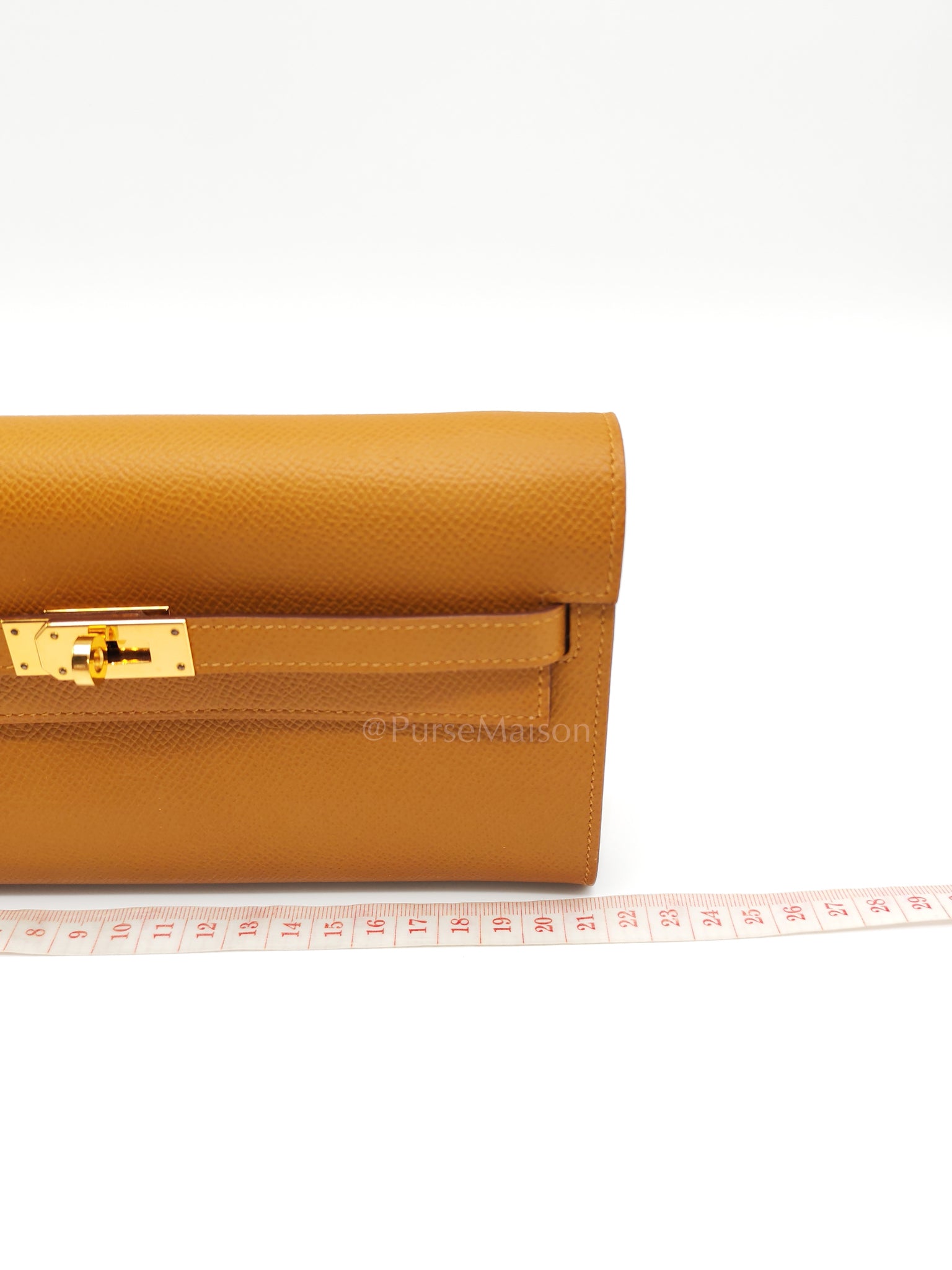 Kelly To Go Sesame in Epsom Leather and Gold Hardware Stamp Y (2020) | Purse Maison Luxury Bags Shop