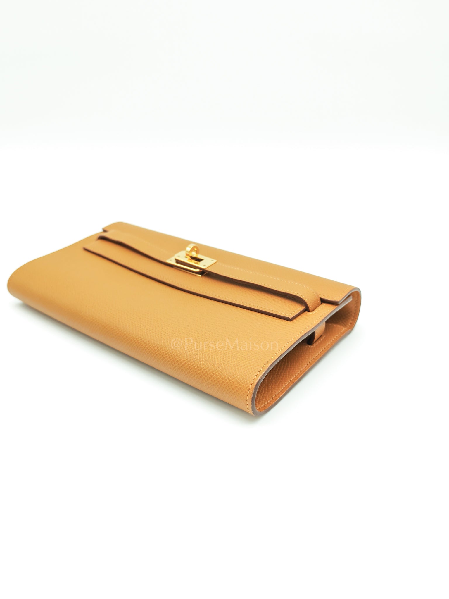 Kelly To Go Sesame in Epsom Leather and Gold Hardware Stamp Y (2020) | Purse Maison Luxury Bags Shop