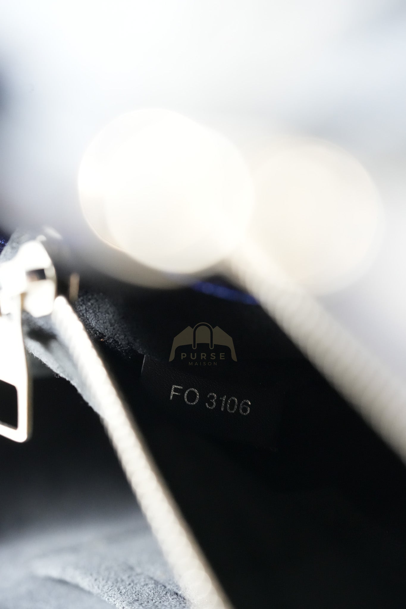 Kleber MM Bag in Black Epi Leather & Silver Hardware (Date Code: FO3106) | Purse Maison Luxury Bags Shop