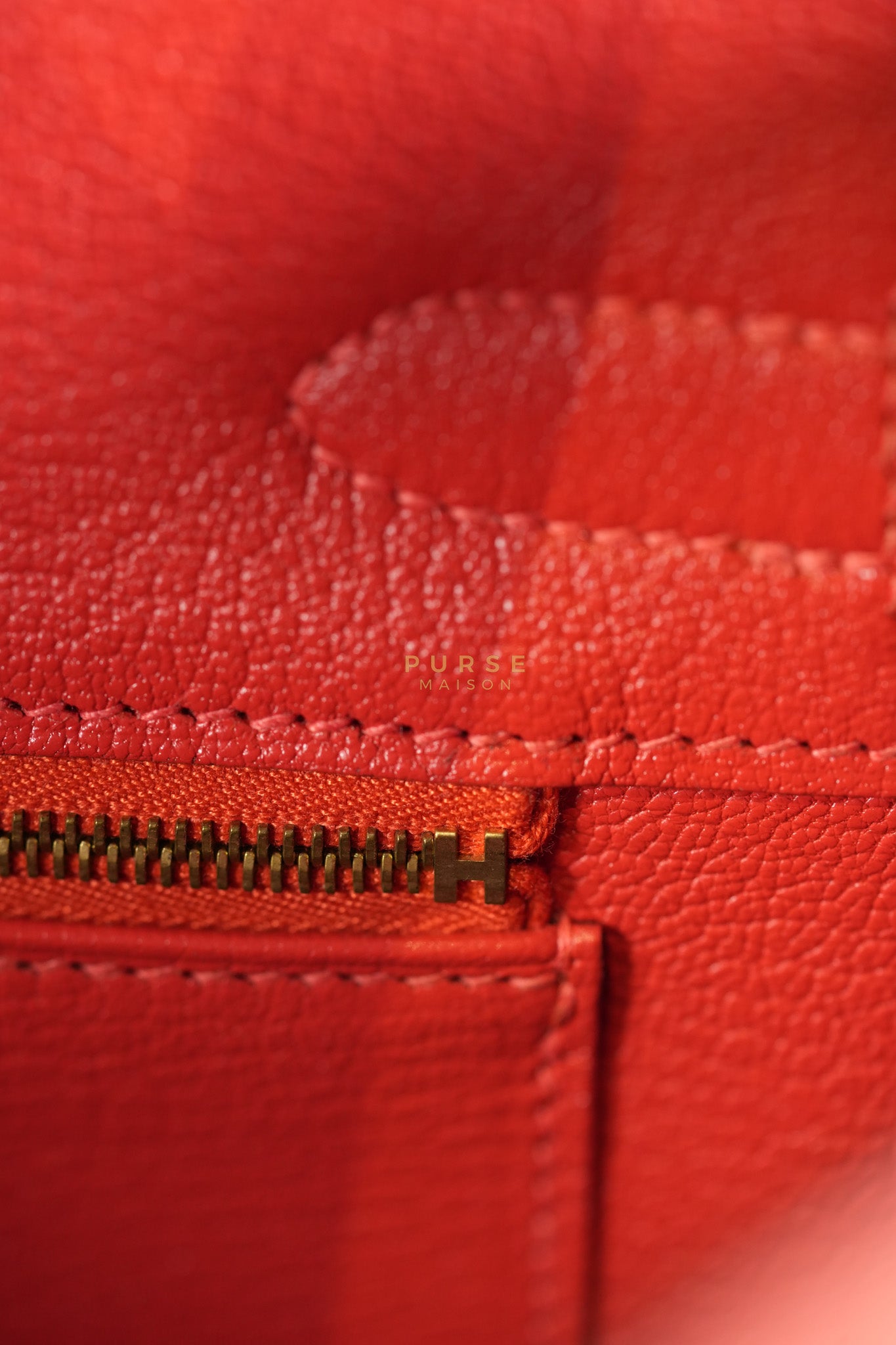 Birkin 30 in Rose Jaipur Togo Leather Gold Hardware Stamp R Square(2014)