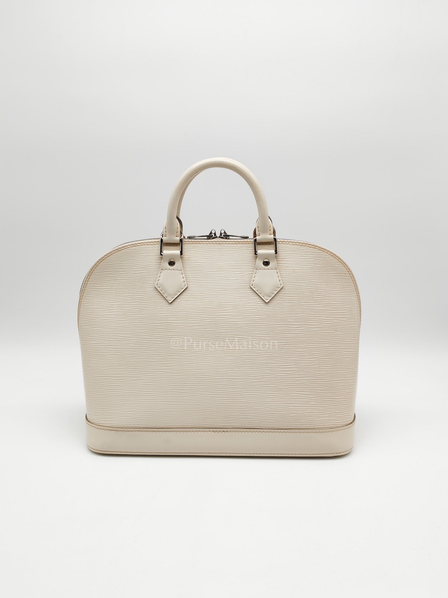 Alma PM in Ivoire Epi Leather & Silver Hardware (Date Code: FL2047)
