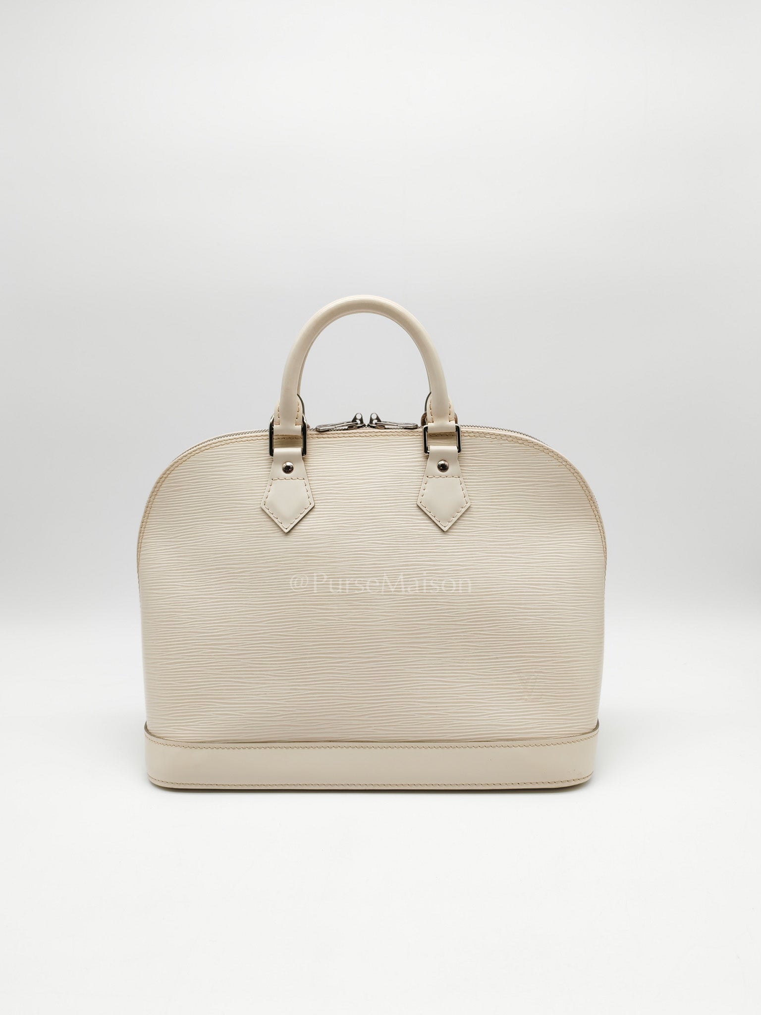 Alma PM in Ivoire Epi Leather & Silver Hardware (Date Code: FL2047)