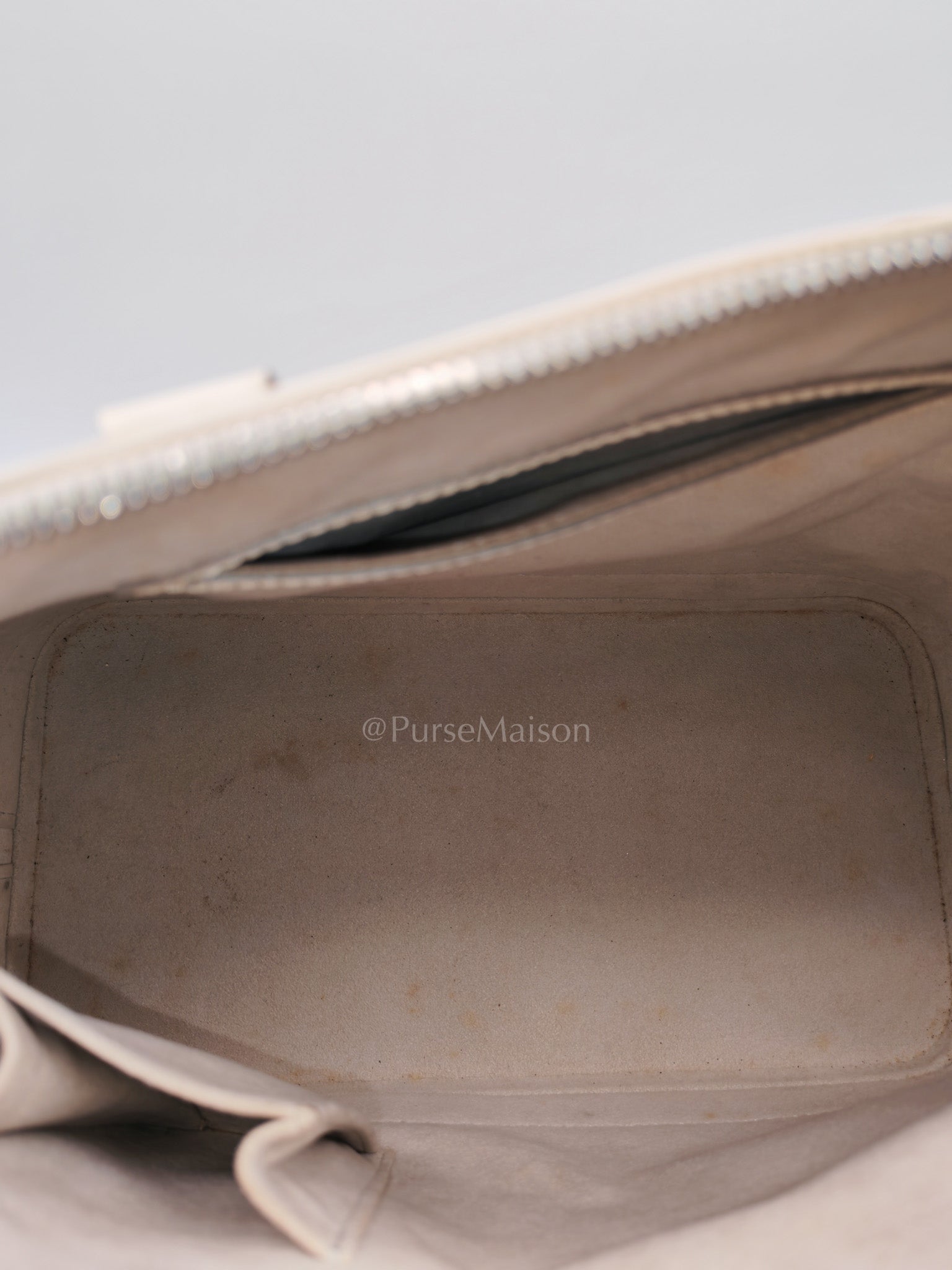 Alma PM in Ivoire Epi Leather & Silver Hardware (Date Code: FL2047)