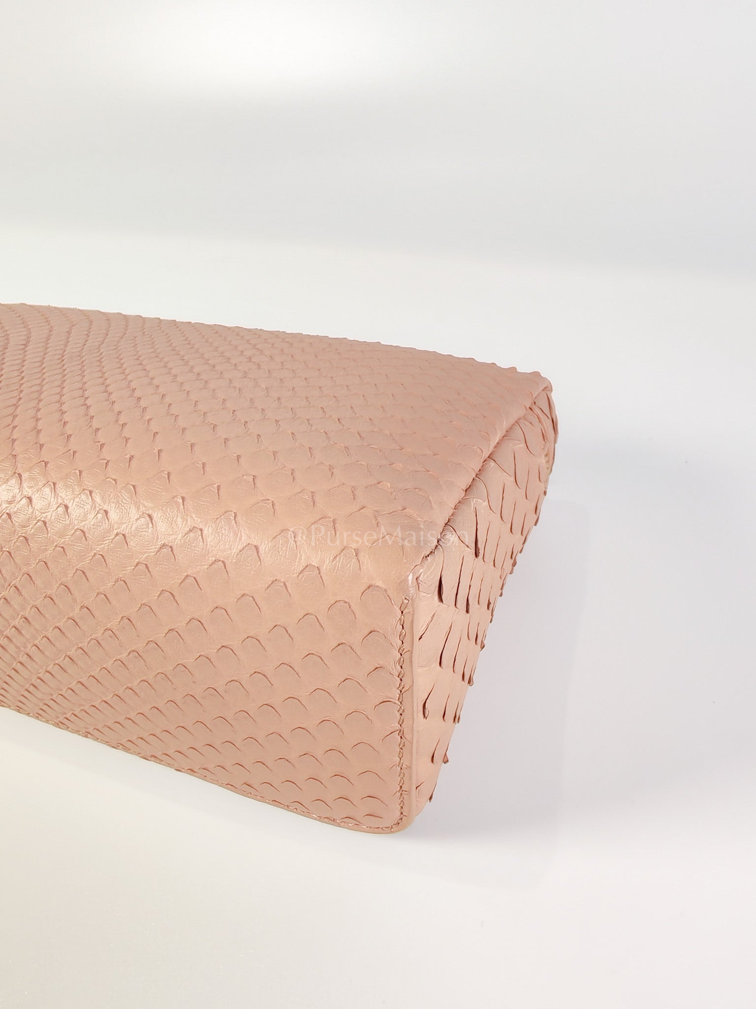 L19 Extra Pocket in Python Leather and Gold Hardware Two-Way Shoulder Bag | Purse Maison Luxury Bags Shop