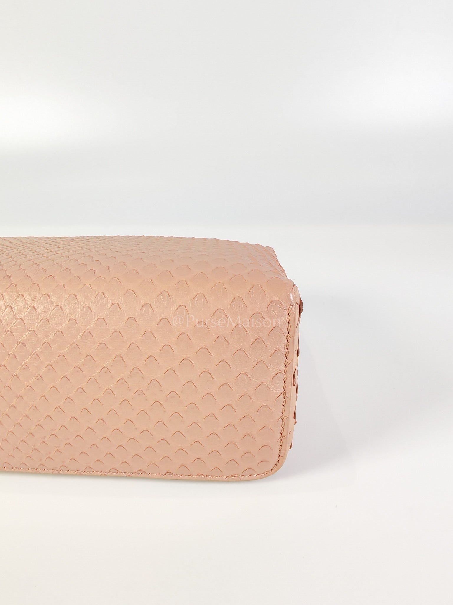 L19 Extra Pocket in Python Leather and Gold Hardware Two-Way Shoulder Bag | Purse Maison Luxury Bags Shop