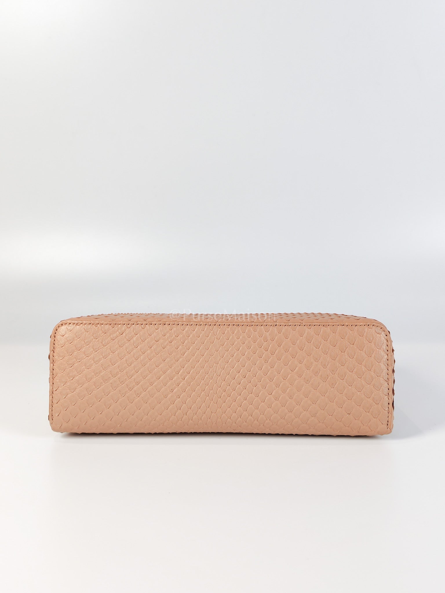 L19 Extra Pocket in Python Leather and Gold Hardware Two-Way Shoulder Bag | Purse Maison Luxury Bags Shop