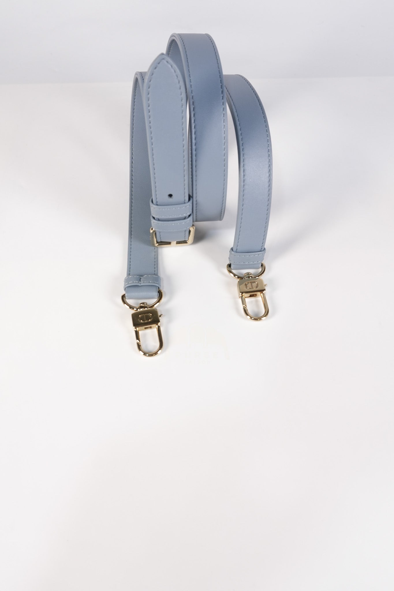 Lady D-Joy Medium Blue Cannage Lambskin Leather in Light Gold Hardware | Purse Maison Luxury Bags Shop