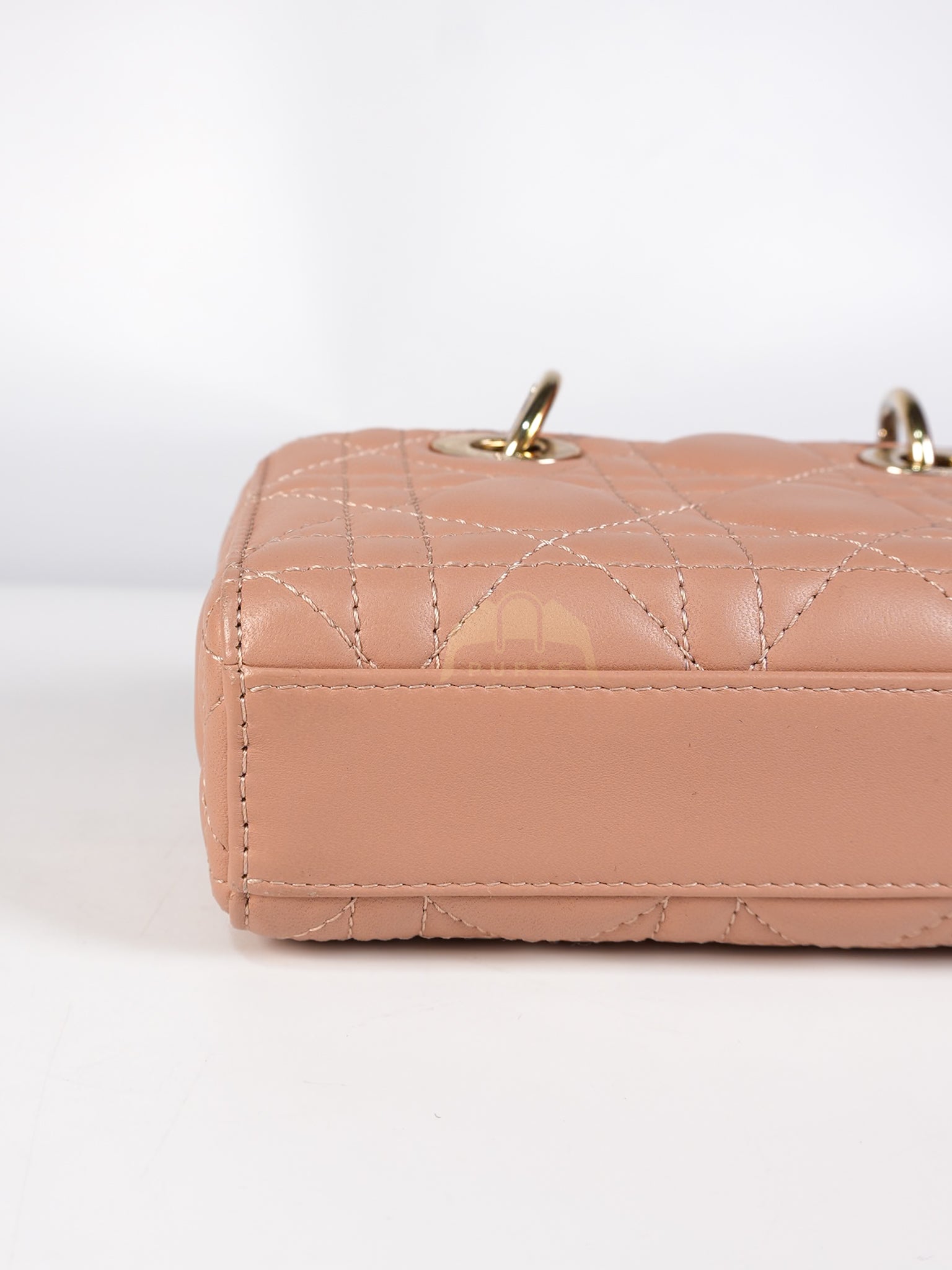Lady D-Joy Micro Rose De Vents Light Gold Hardware | Purse Maison Luxury Bags Shop