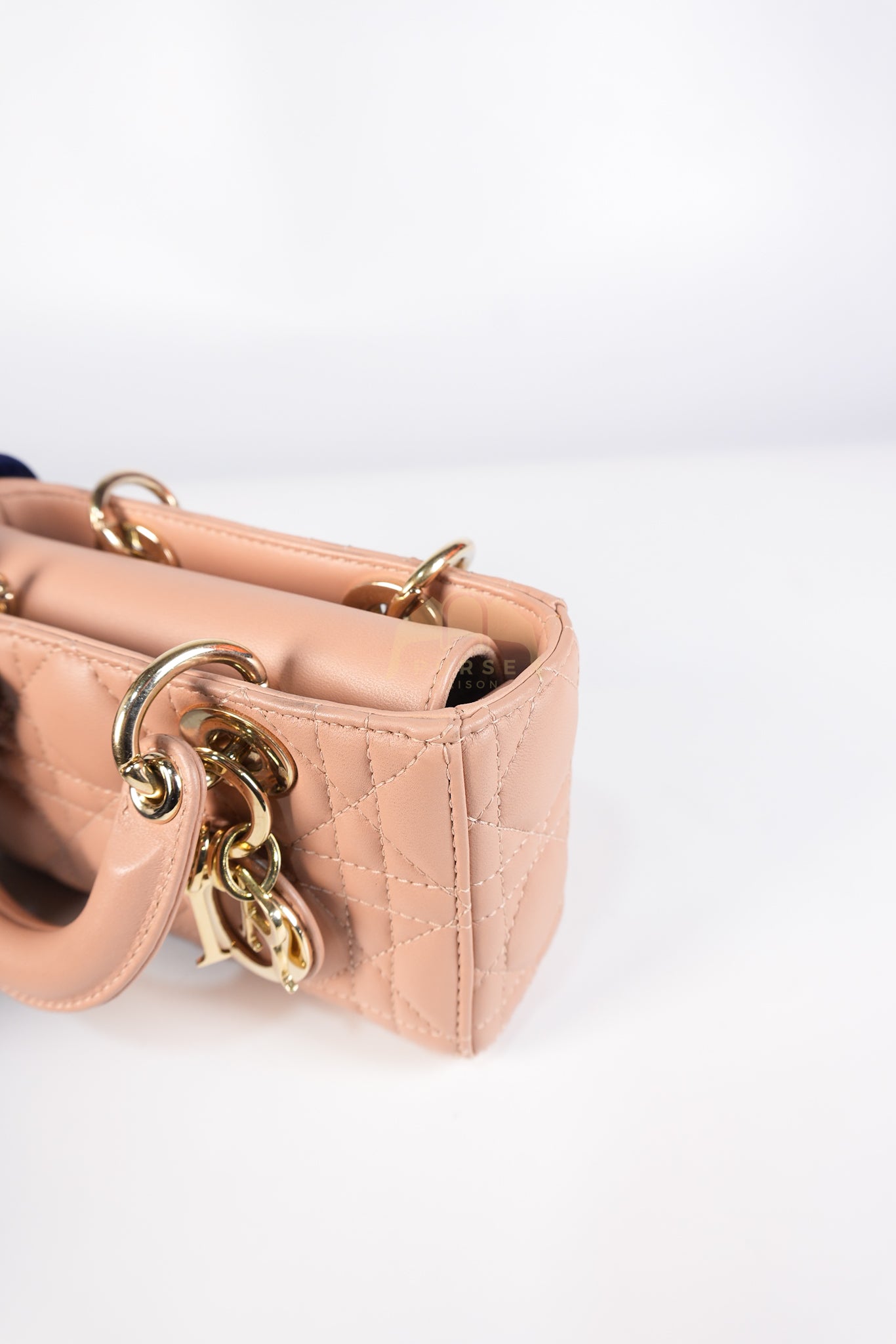 Lady D-Joy Micro Rose De Vents Light Gold Hardware | Purse Maison Luxury Bags Shop