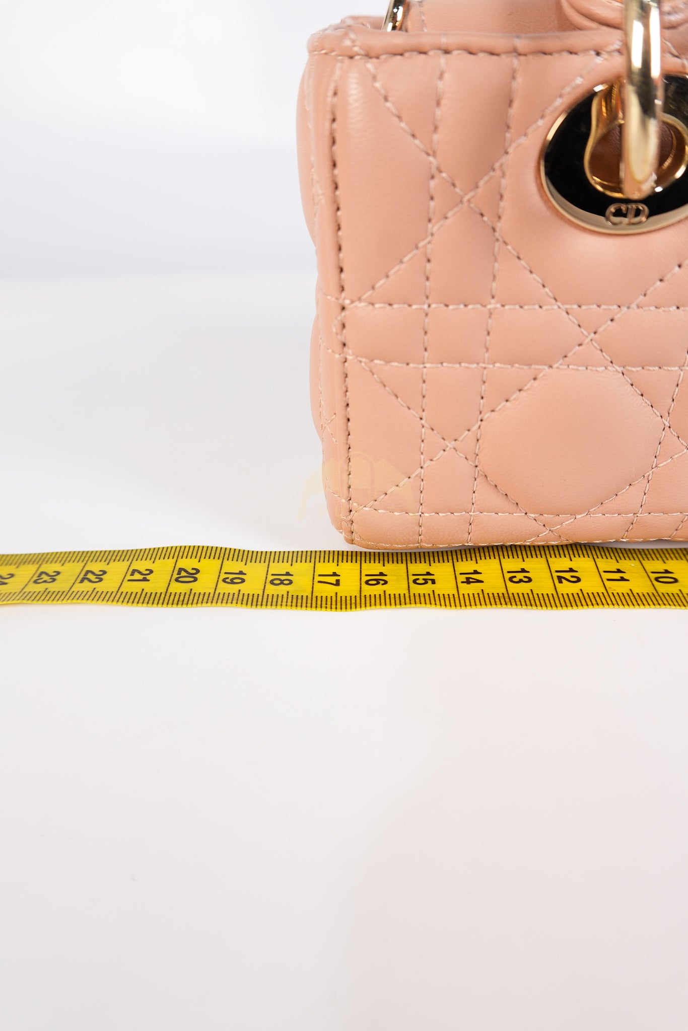 Lady D-Joy Micro Rose De Vents Light Gold Hardware | Purse Maison Luxury Bags Shop