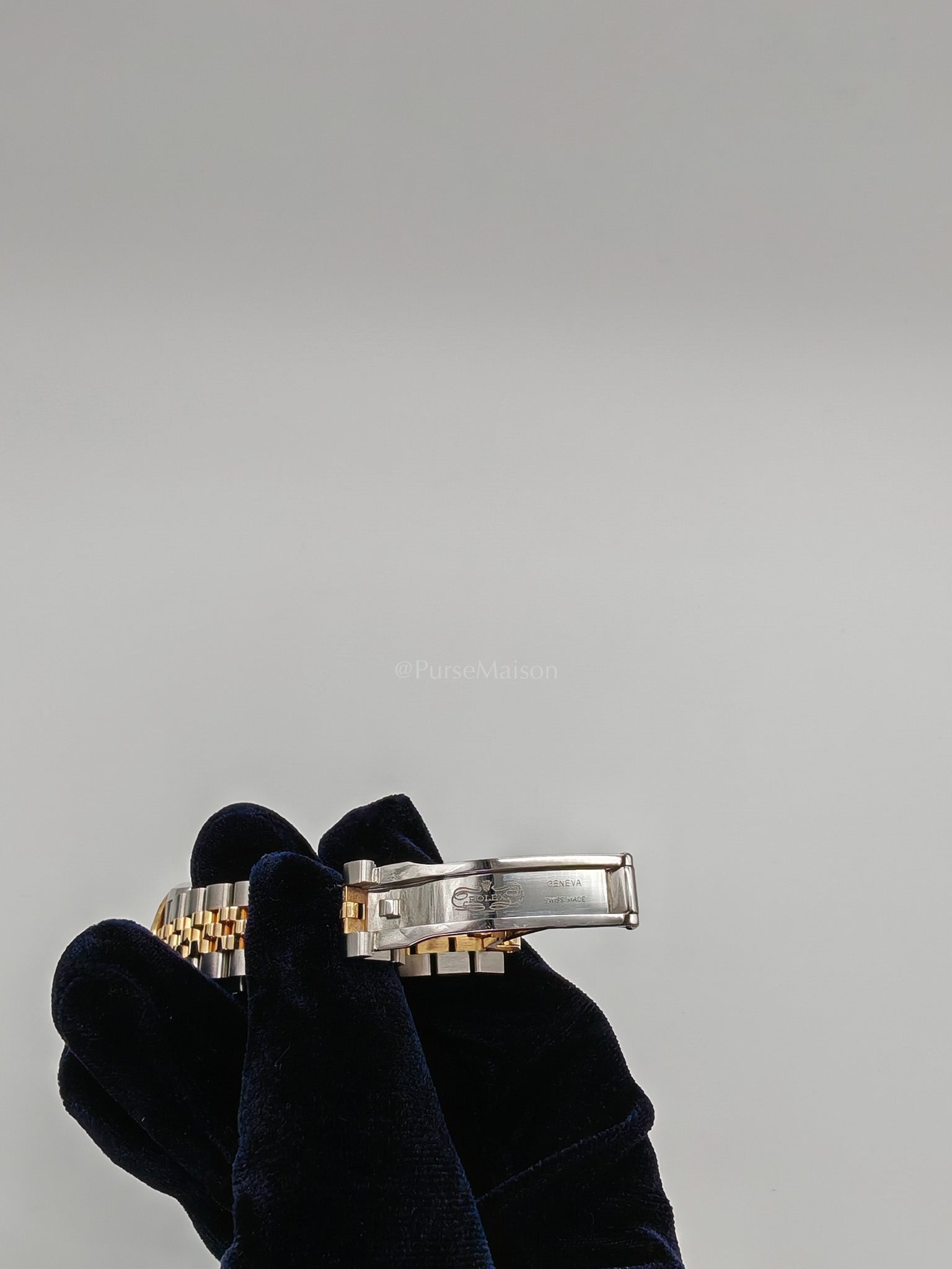 Lady Datejust 28mm Oyster Perpetual Yellow Gold and Diamonds Two-toned Jubilee Stainless Steel Strap Year 2024 (Reference No. 279383RBR) | Purse Maison Luxury Bags Shop
