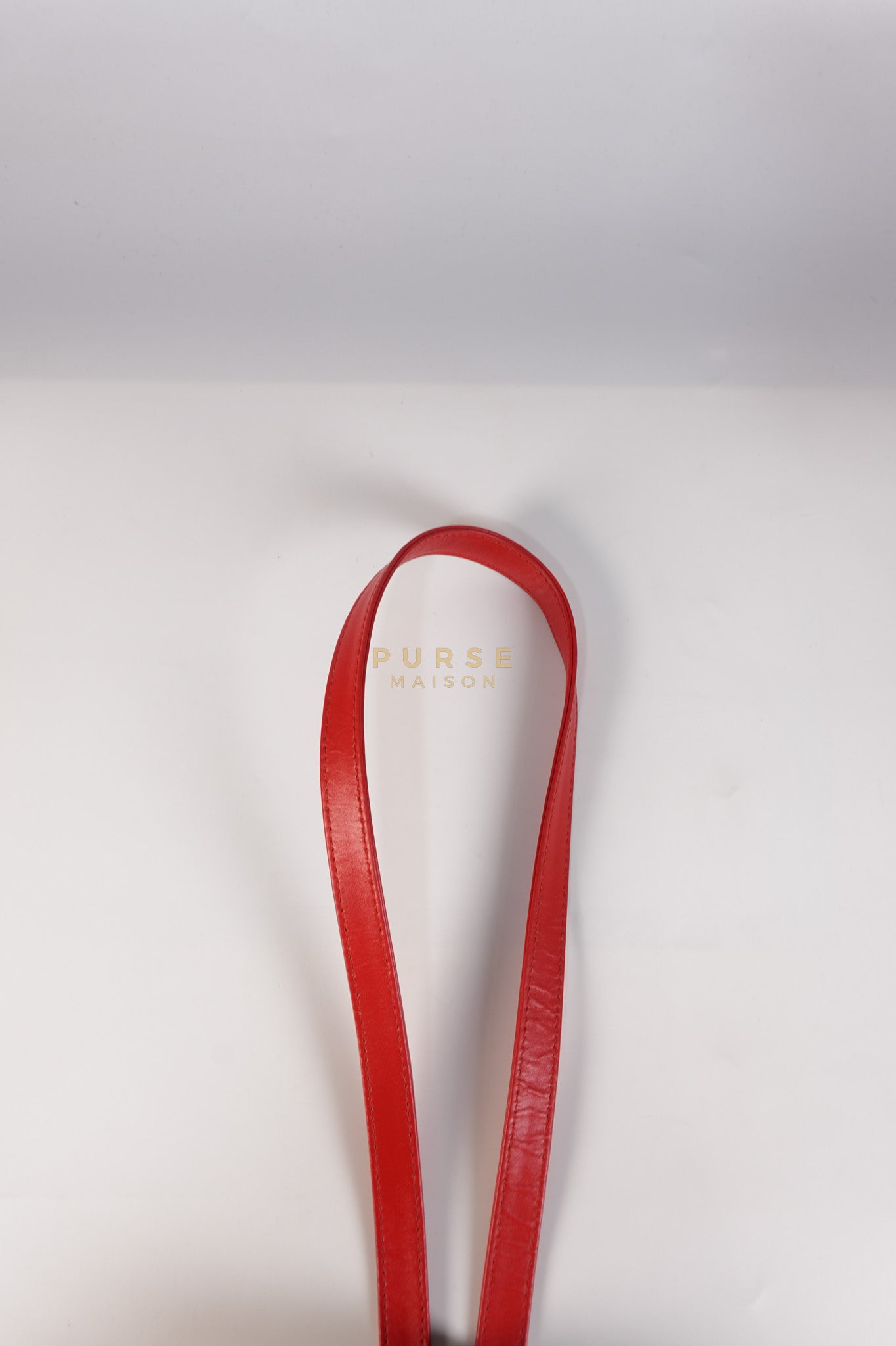 Lady Dior Front Pocket Large Tote Bag in Red Smooth Calfskin Leather & Silver Hardware | Purse Maison Luxury Bags Shop