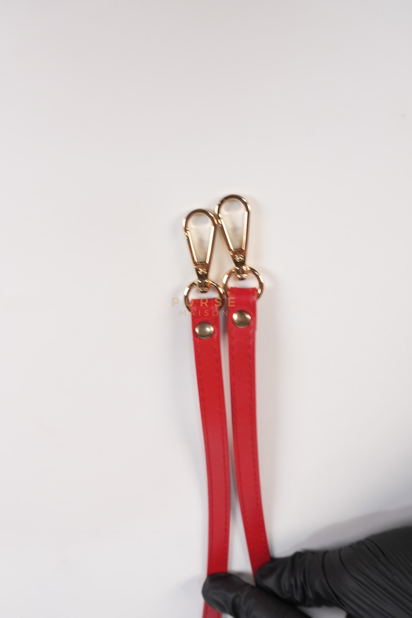 Lady Dior Medium In Red Quilted Lambskin Leather & Gold Hardware | Purse Maison Luxury Bags Shop