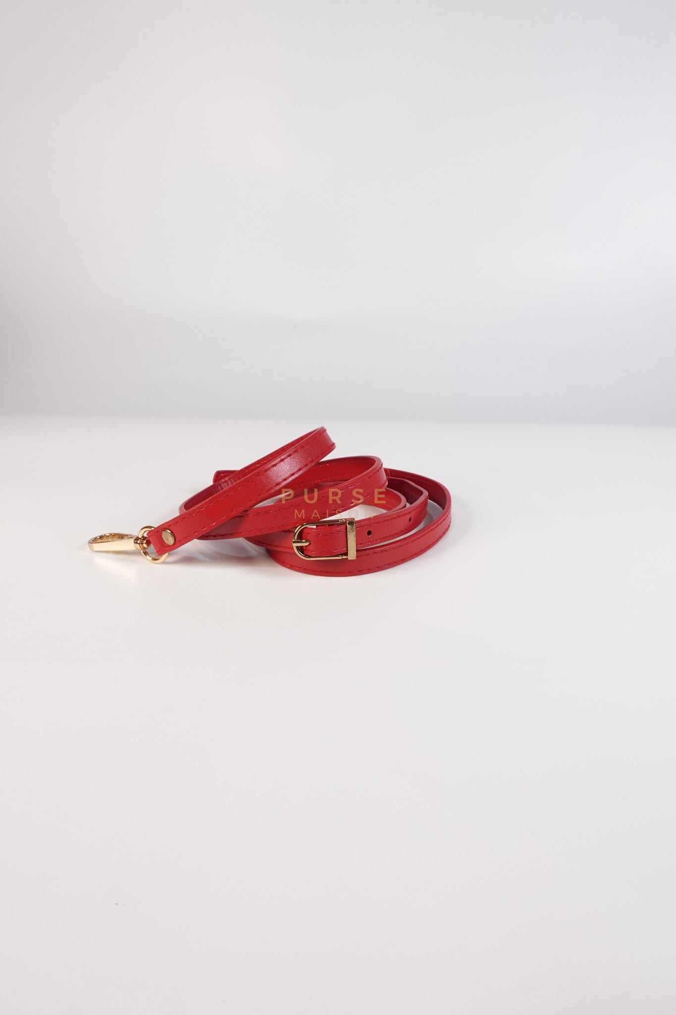 Lady Dior Medium In Red Quilted Lambskin Leather & Gold Hardware | Purse Maison Luxury Bags Shop