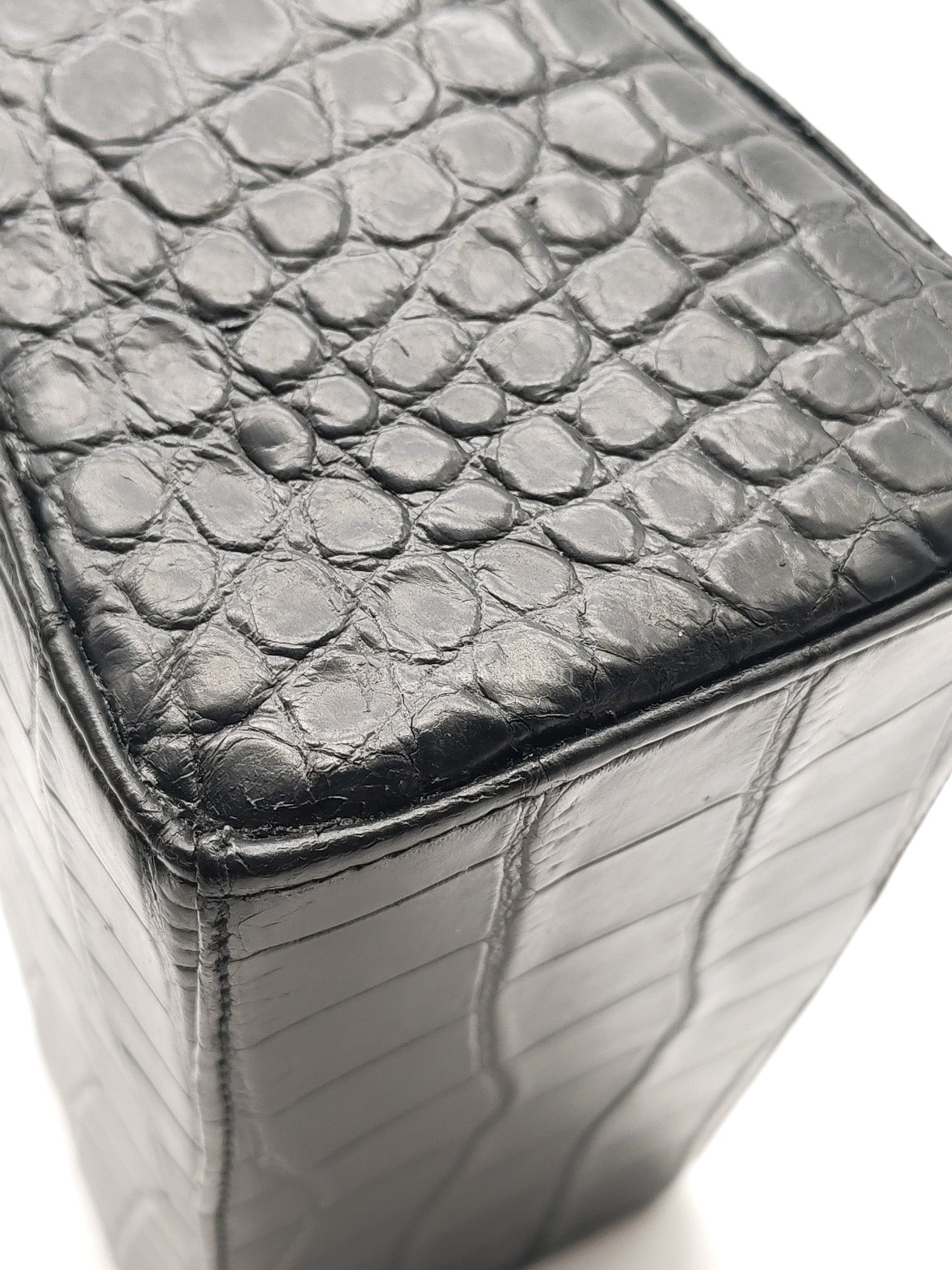 Lady Dior Medium Vintage in Matte Crocodile Leather Handbag | Purse Maison Luxury Bags Shop