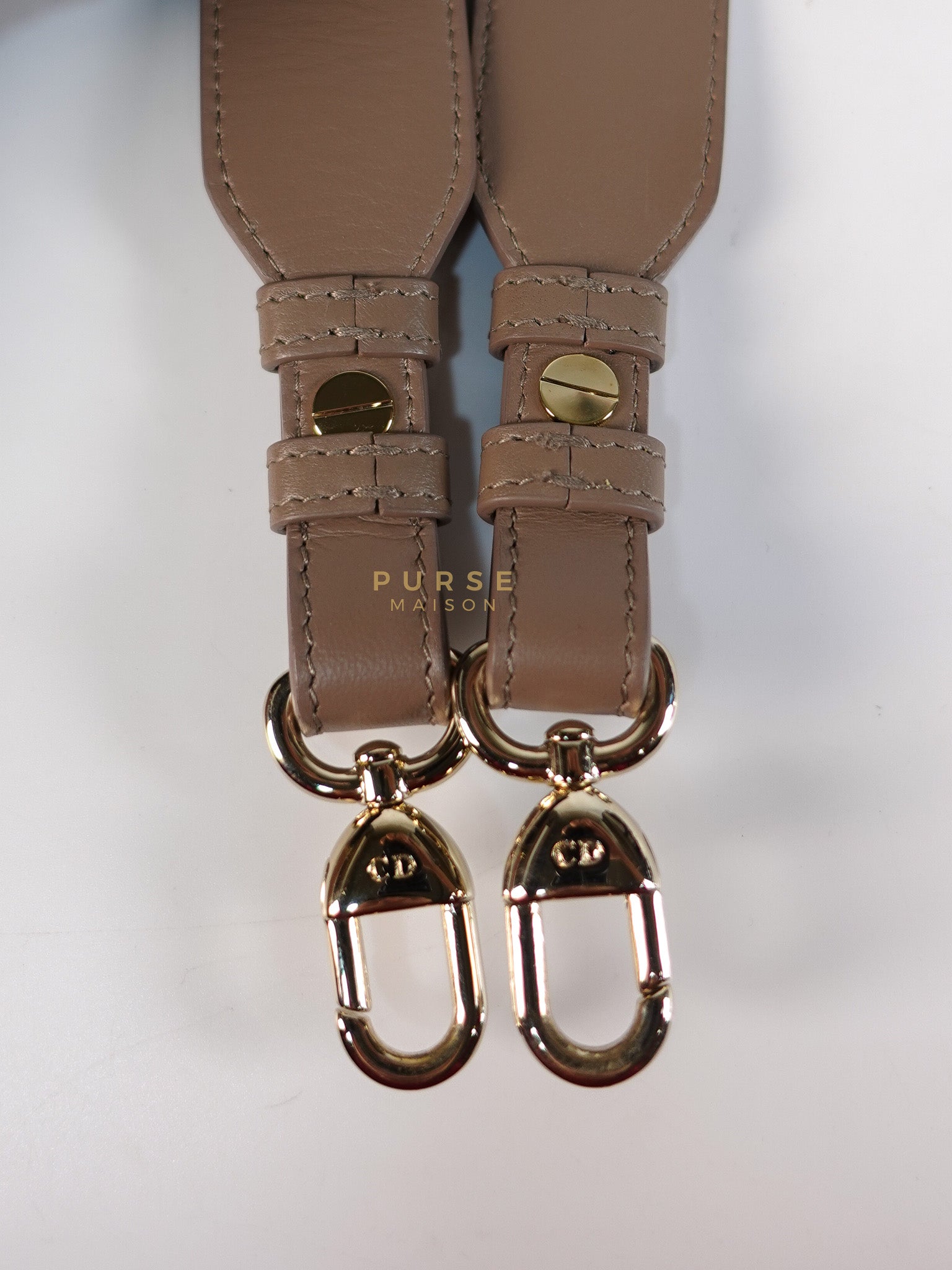 Lady Dior My ABCDior Small Bag in Taupe Quilted Lambskin Leather & Gold Hardware | Purse Maison Luxury Bags Shop