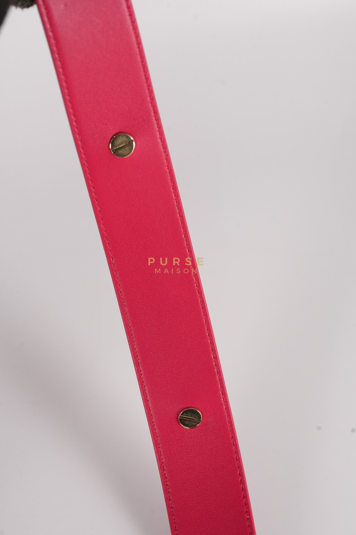 Lady Dior Myabcdior Small Cherry Pink in Lambskin Leather and Light Gold Hardware | Purse Maison Luxury Bags Shop