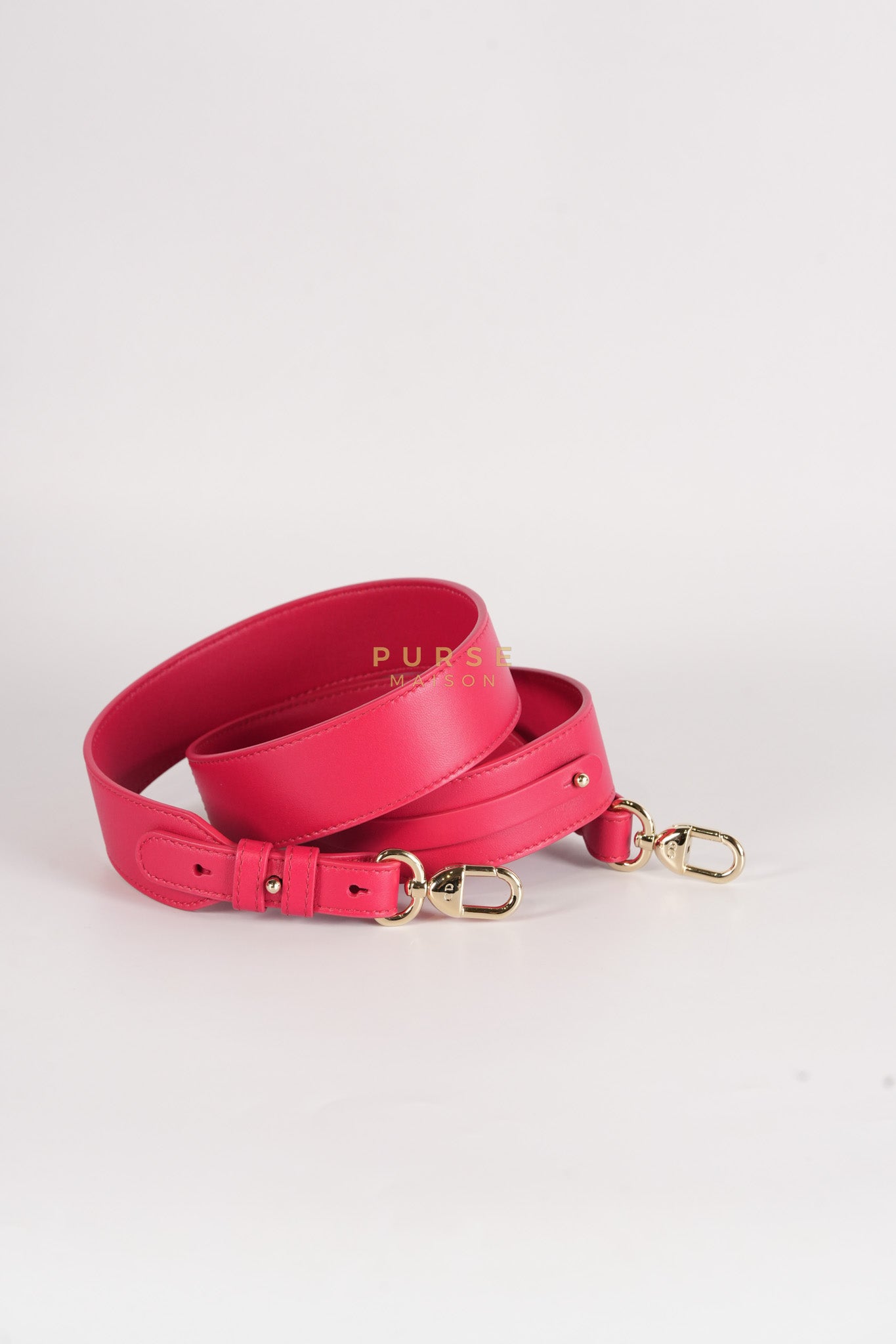 Lady Dior Myabcdior Small Cherry Pink in Lambskin Leather and Light Gold Hardware | Purse Maison Luxury Bags Shop