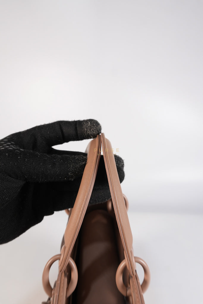 Lady Dior MyABCDior Small in Matte Pink Blush Cannage Lambskin Leather | Purse Maison Luxury Bags Shop