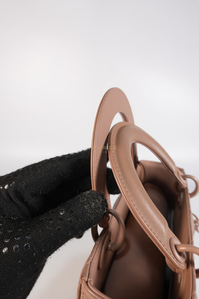 Lady Dior MyABCDior Small in Matte Pink Blush Cannage Lambskin Leather | Purse Maison Luxury Bags Shop