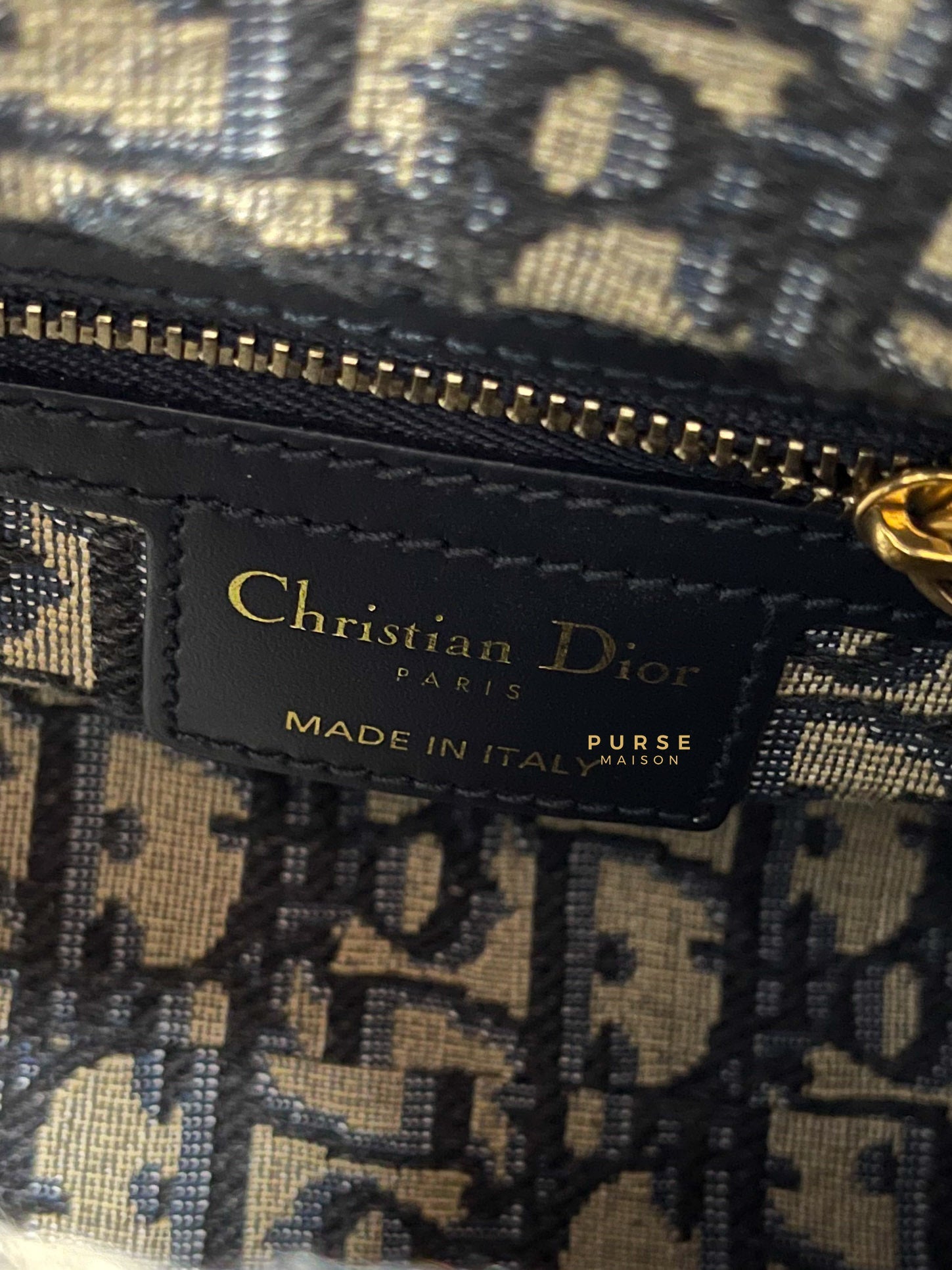 Christian Dior Lady Dior Bag Wicker and Oblique Canvas Mini | Purse Maison Luxury Bags Shop
