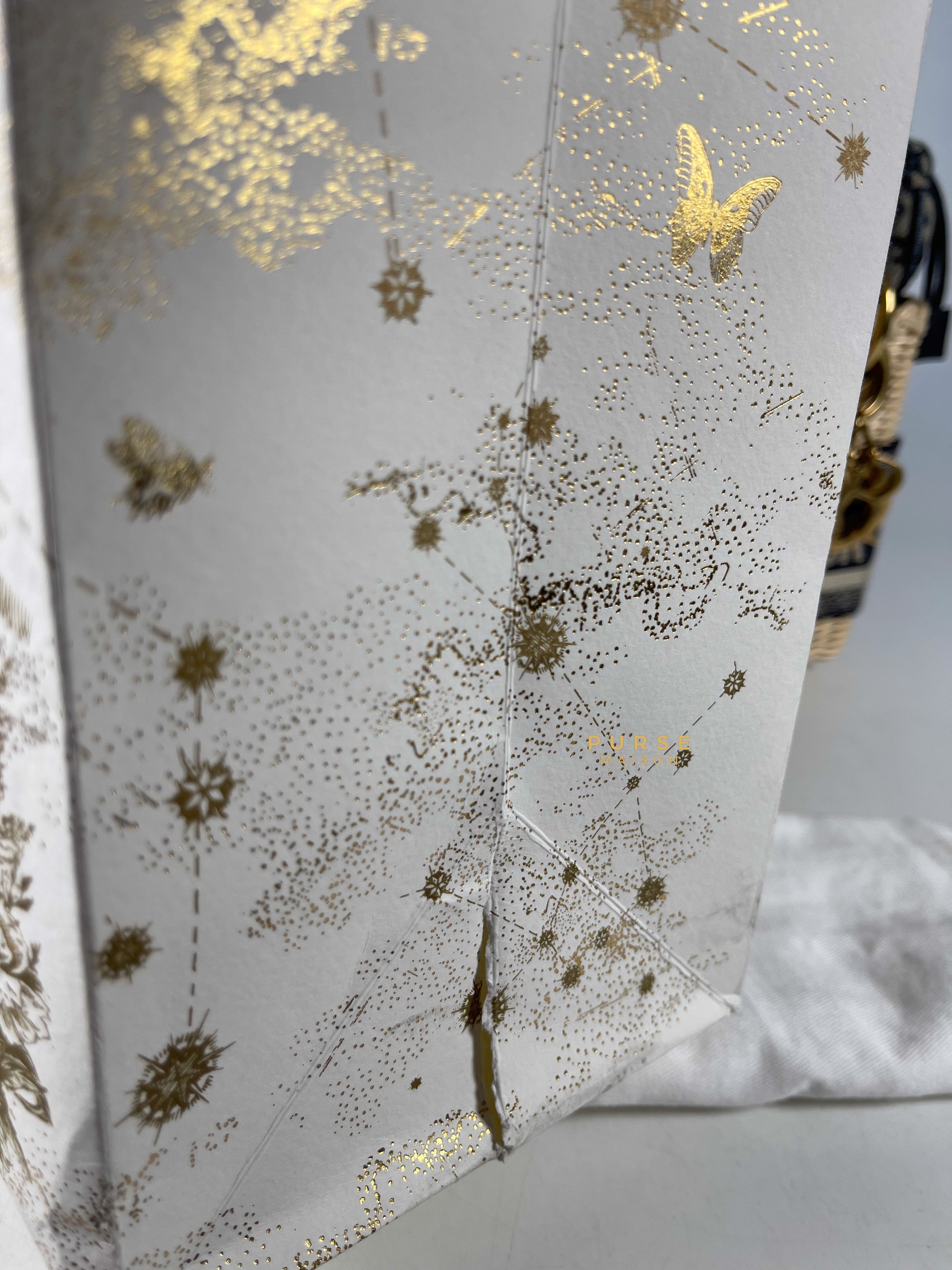 Christian Dior Lady Dior Bag Wicker and Oblique Canvas Mini | Purse Maison Luxury Bags Shop