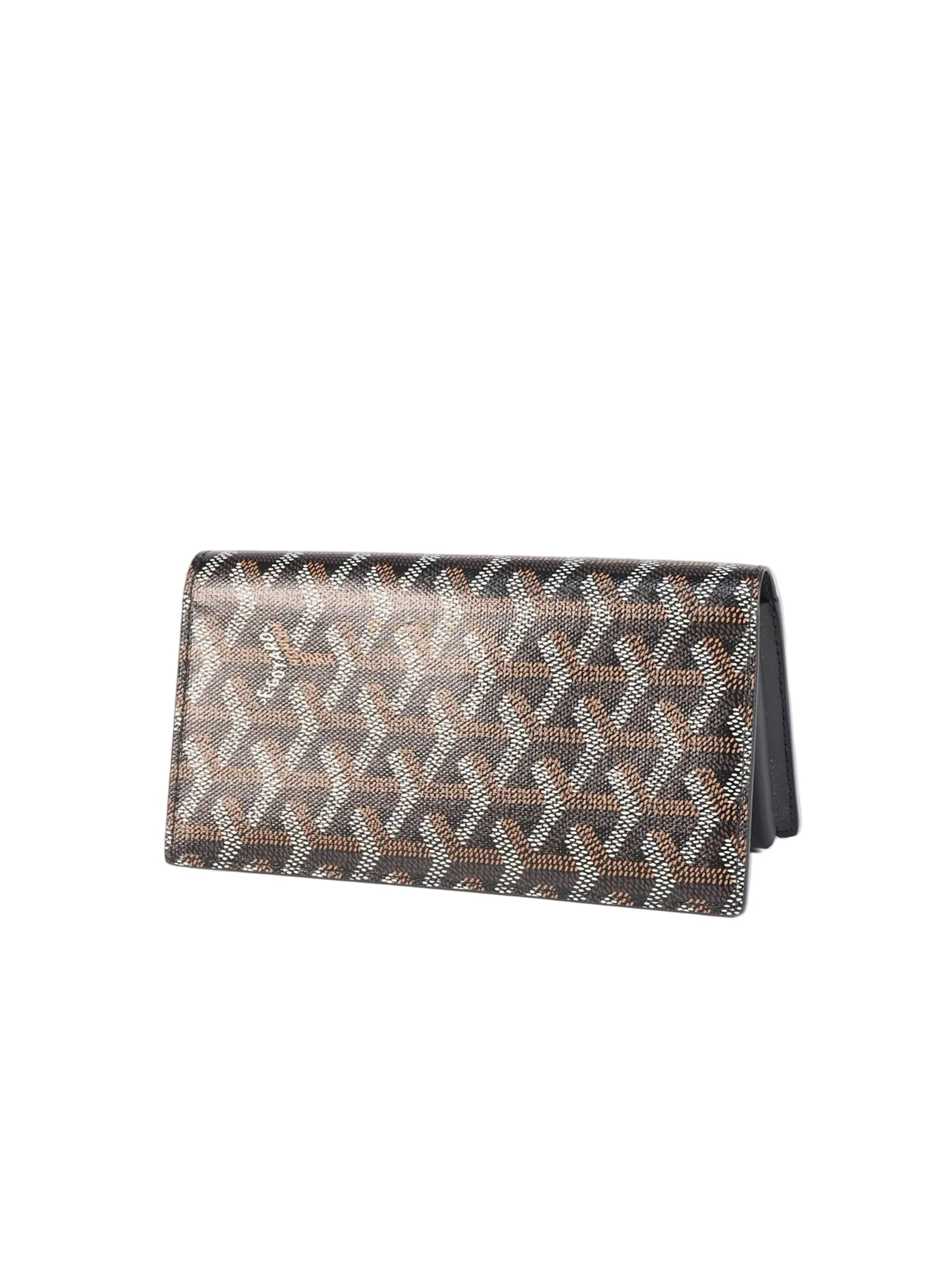 Lambert Long Wallet in Black (Noir) Goyardine Canvas | Purse Maison Luxury Bags Shop